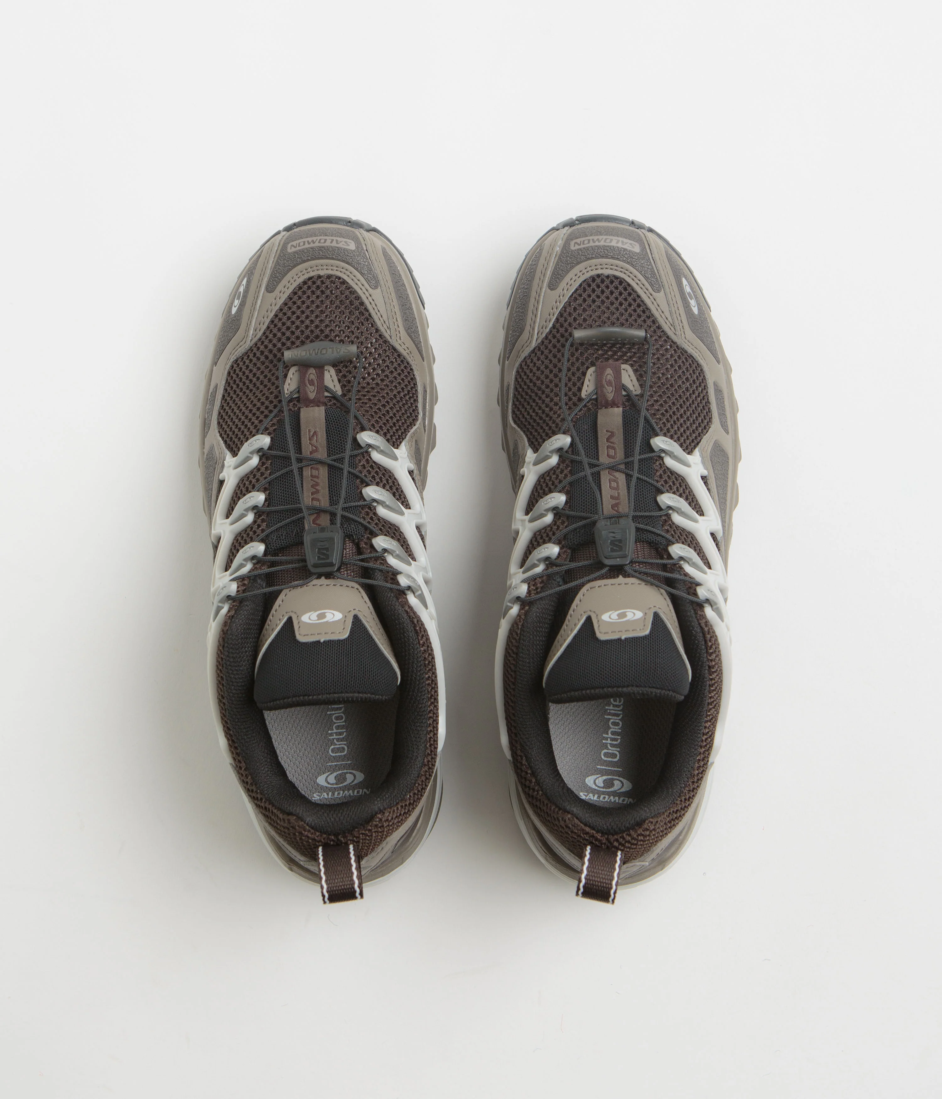 Salomon ACS+ OG Shoes - Falcon / Black Coffee / Lunar Rock - Image 7