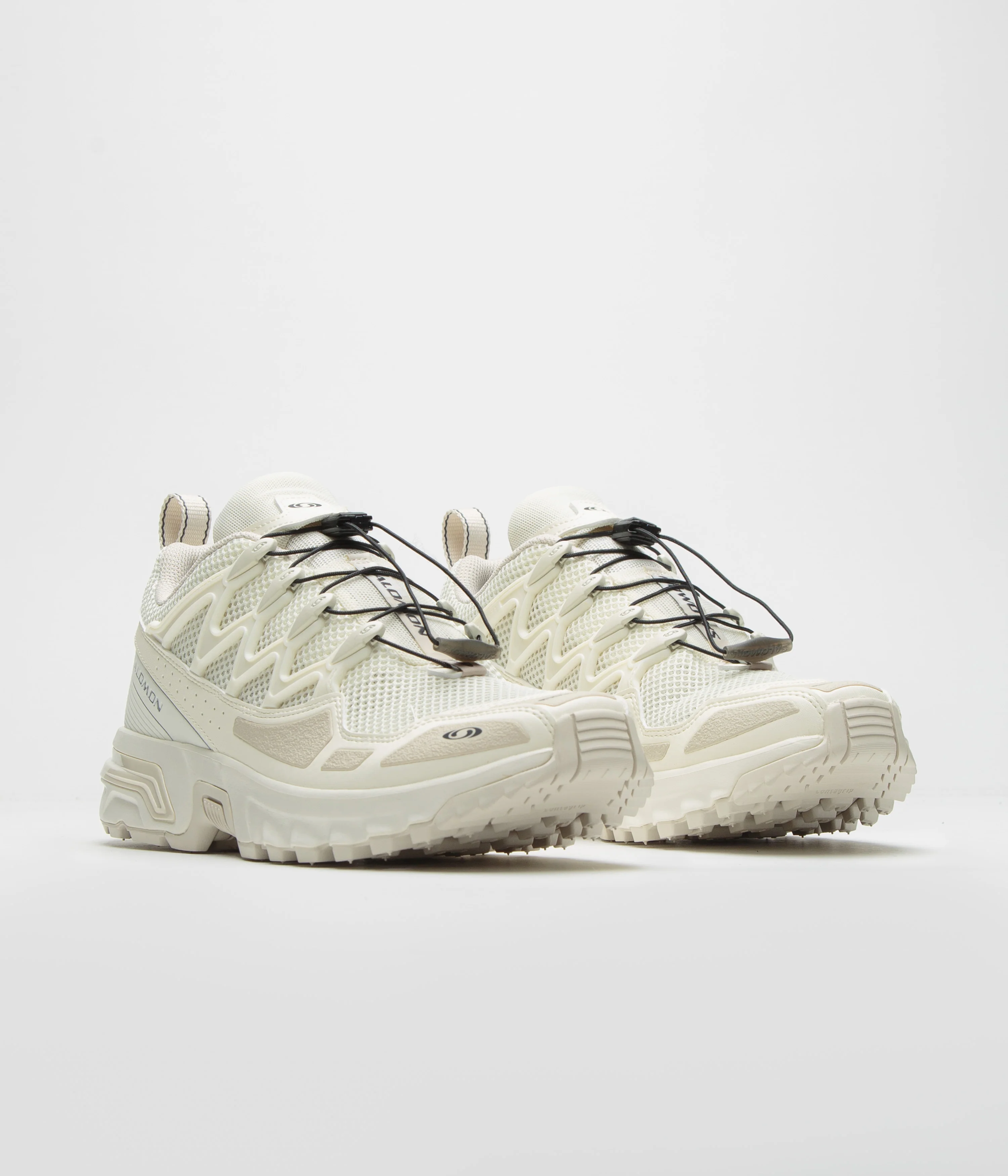 Salomon ACS+ OG Shoes - Vanilla Ice / Ebony / Silver - Image 2