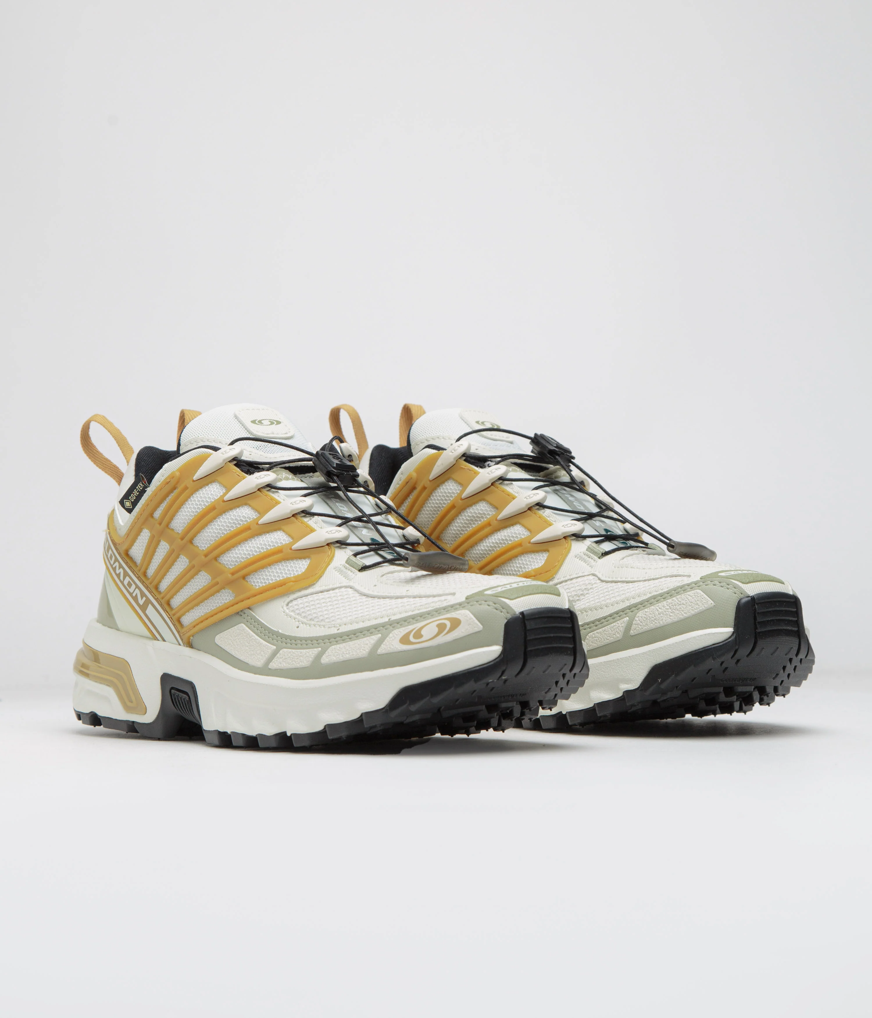 Salomon ACS Pro GTX Shoes - Icicle / Antelope / Tea - Image 2