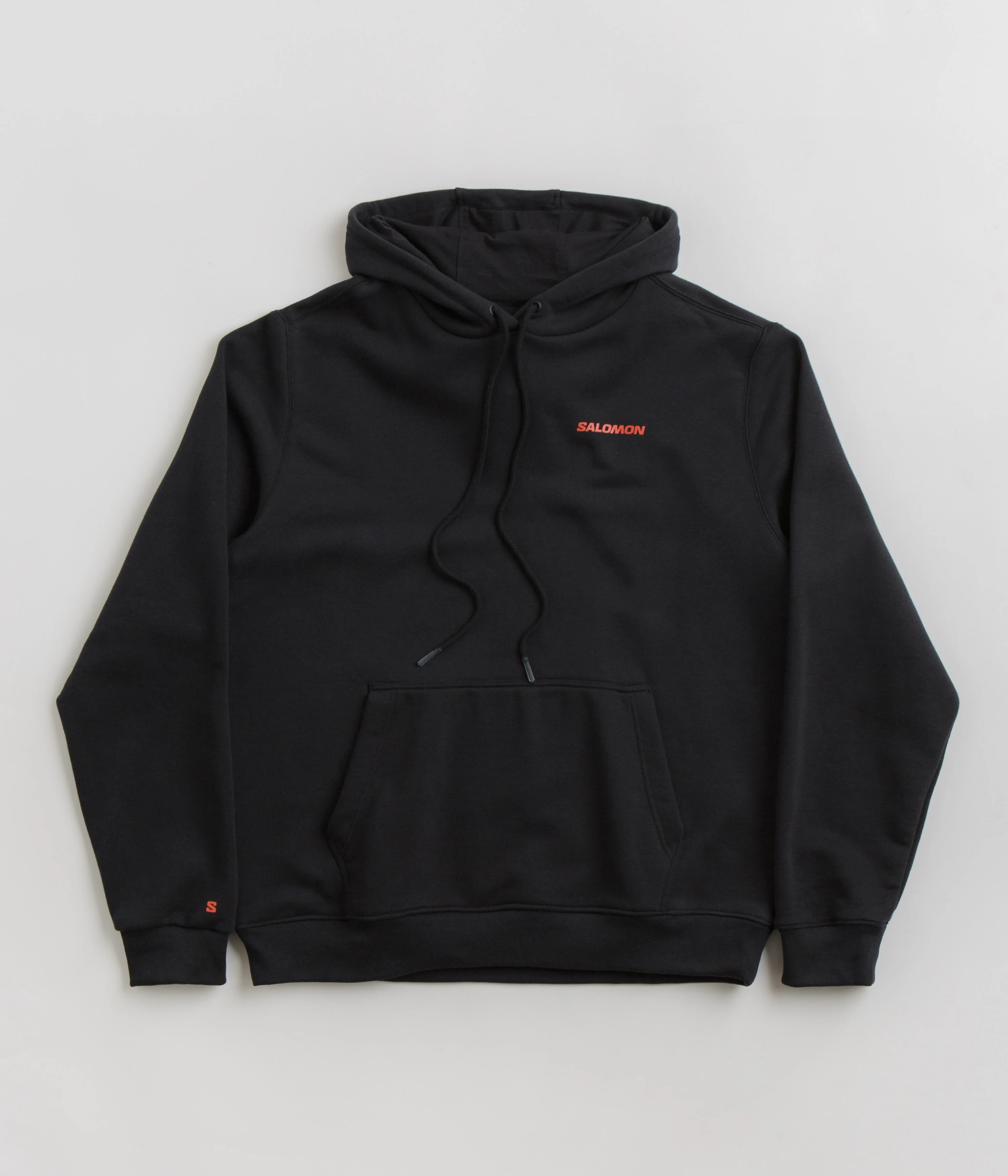 Salomon Bow Graphic Hoodie - Deep Black - Image 2