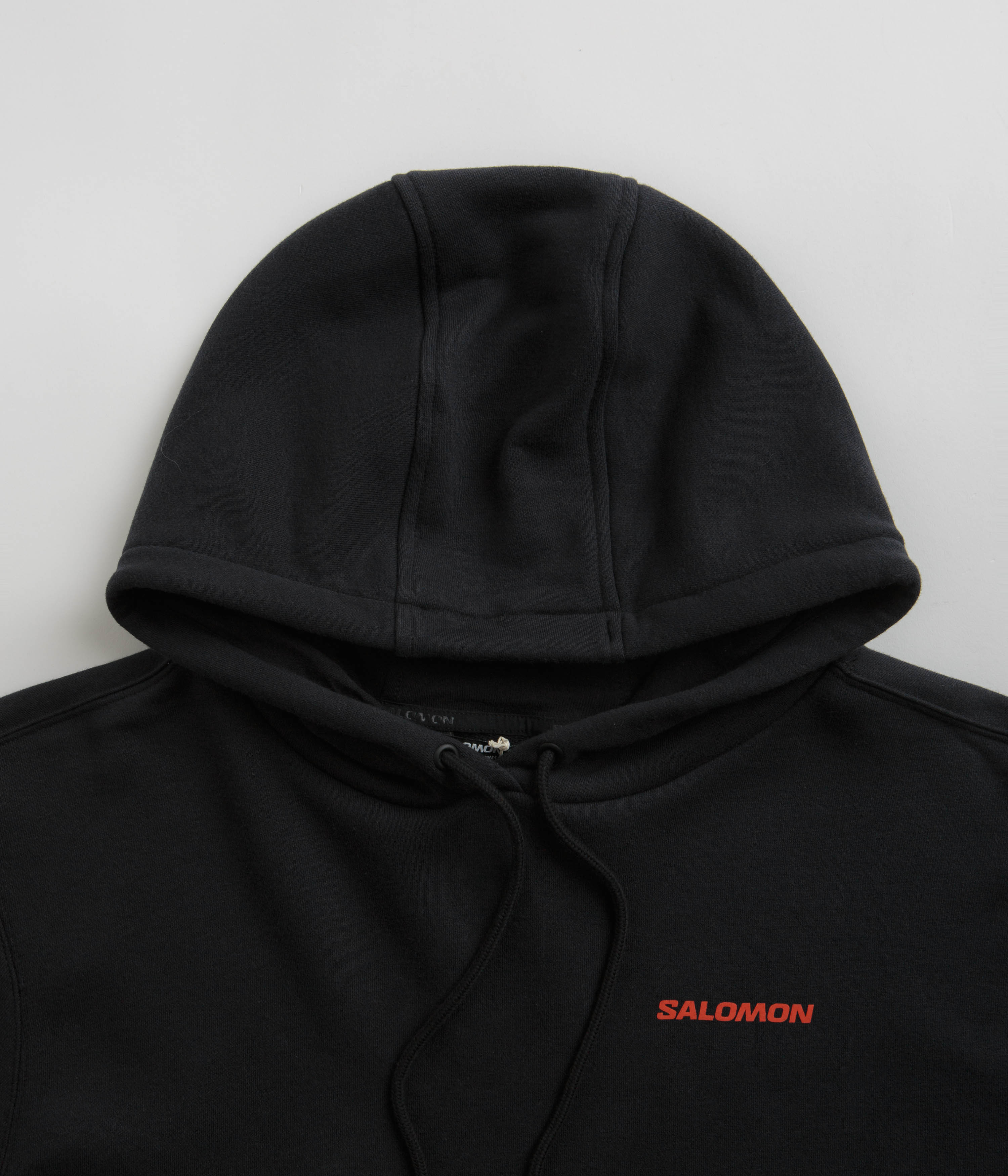 Salomon Bow Graphic Hoodie - Deep Black - Image 6