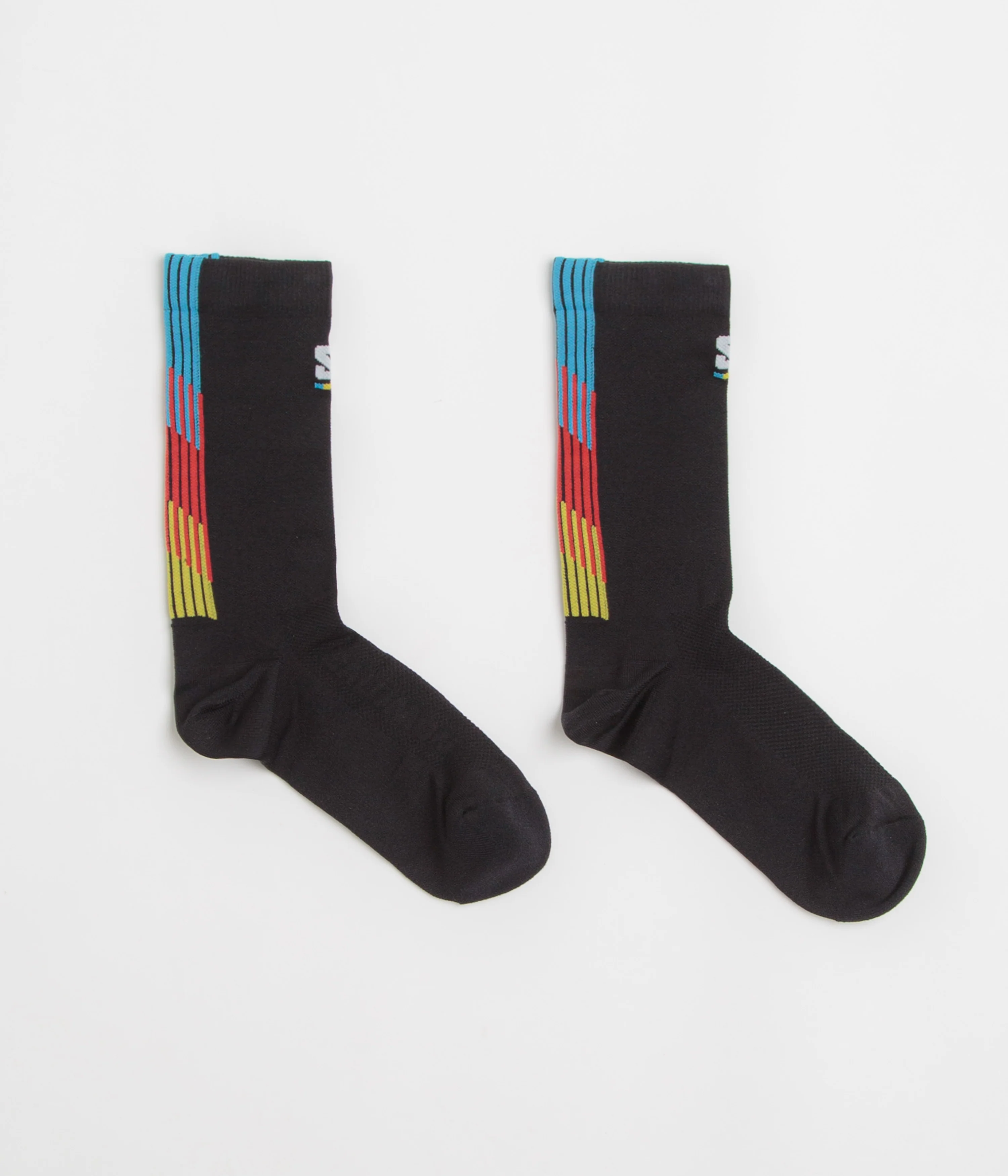 Salomon Pulse Race Flag Crew Socks - Black