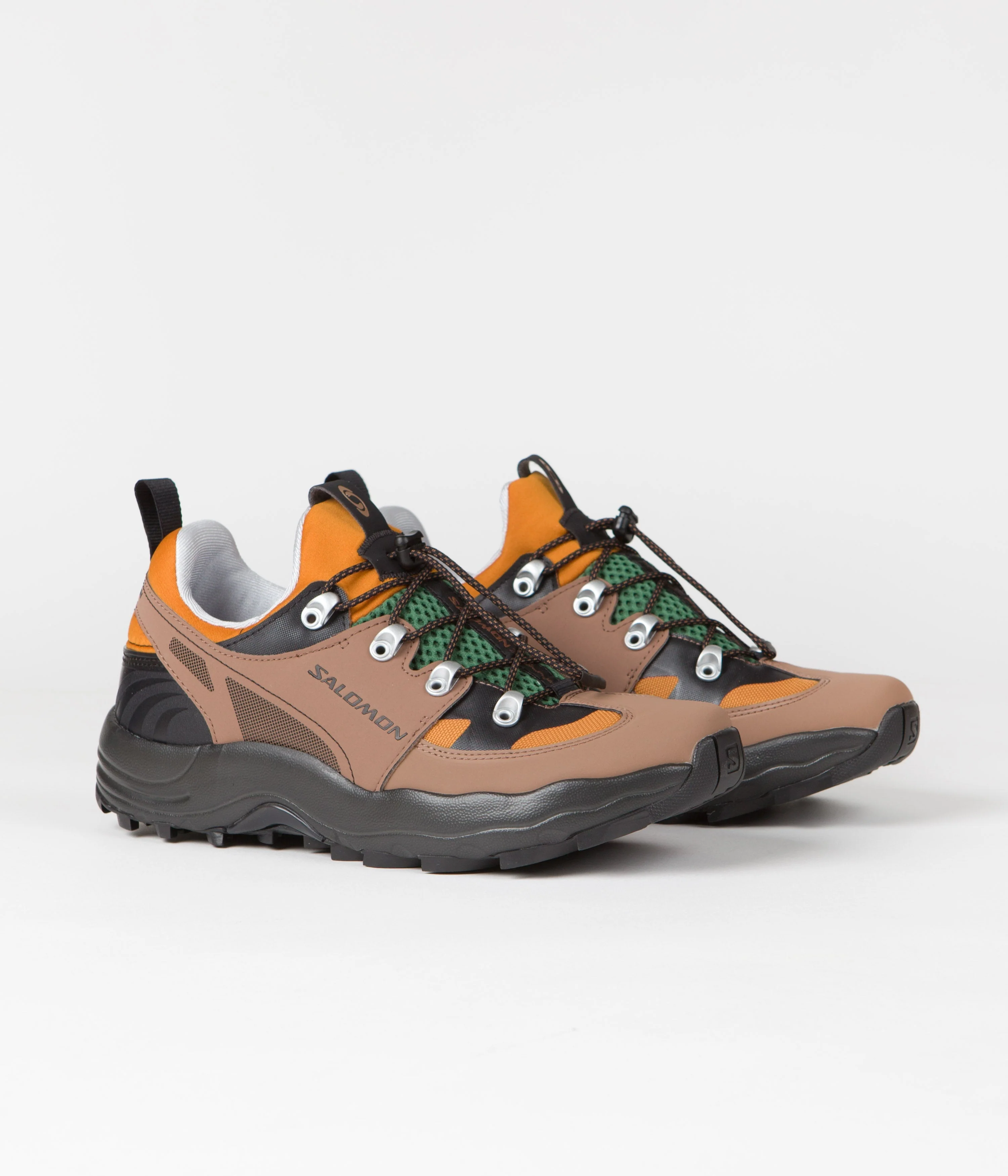 Salomon Raid Wind 75th Anniversary Shoes - Golden Oak / Acorn / Black - Image 2