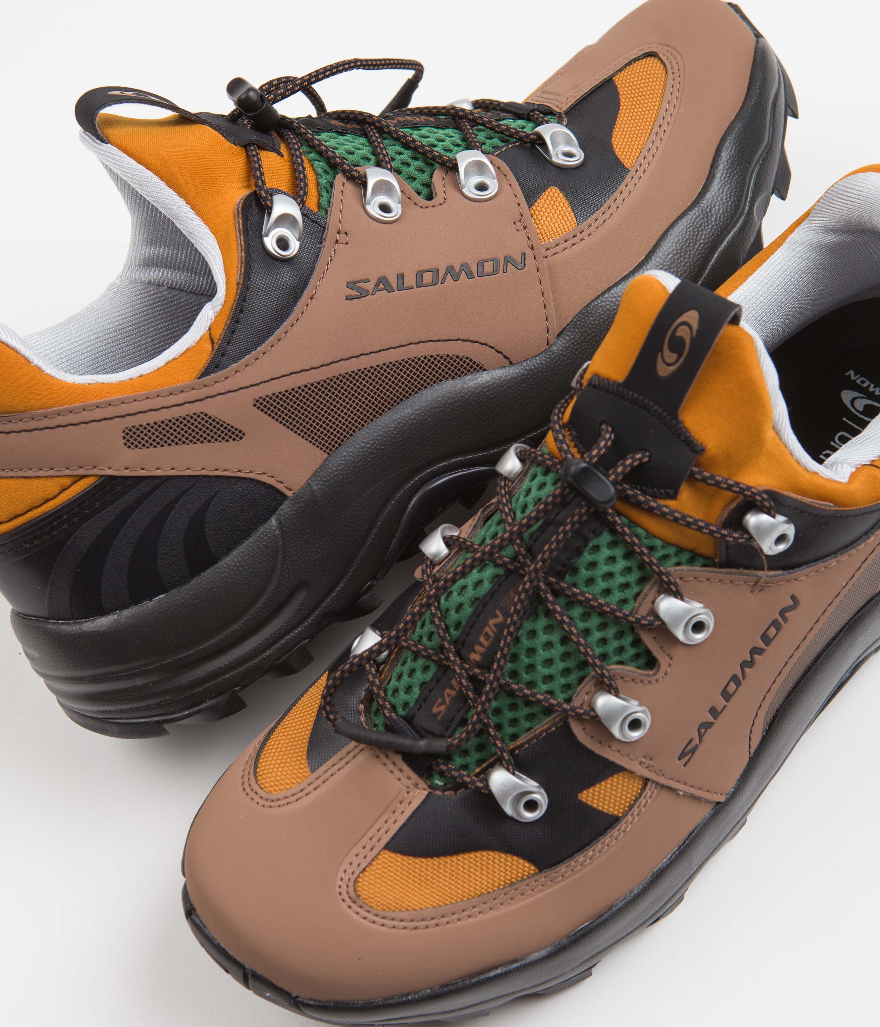 Salomon Raid Wind 75th Anniversary Shoes - Golden Oak / Acorn / Black - Image 3