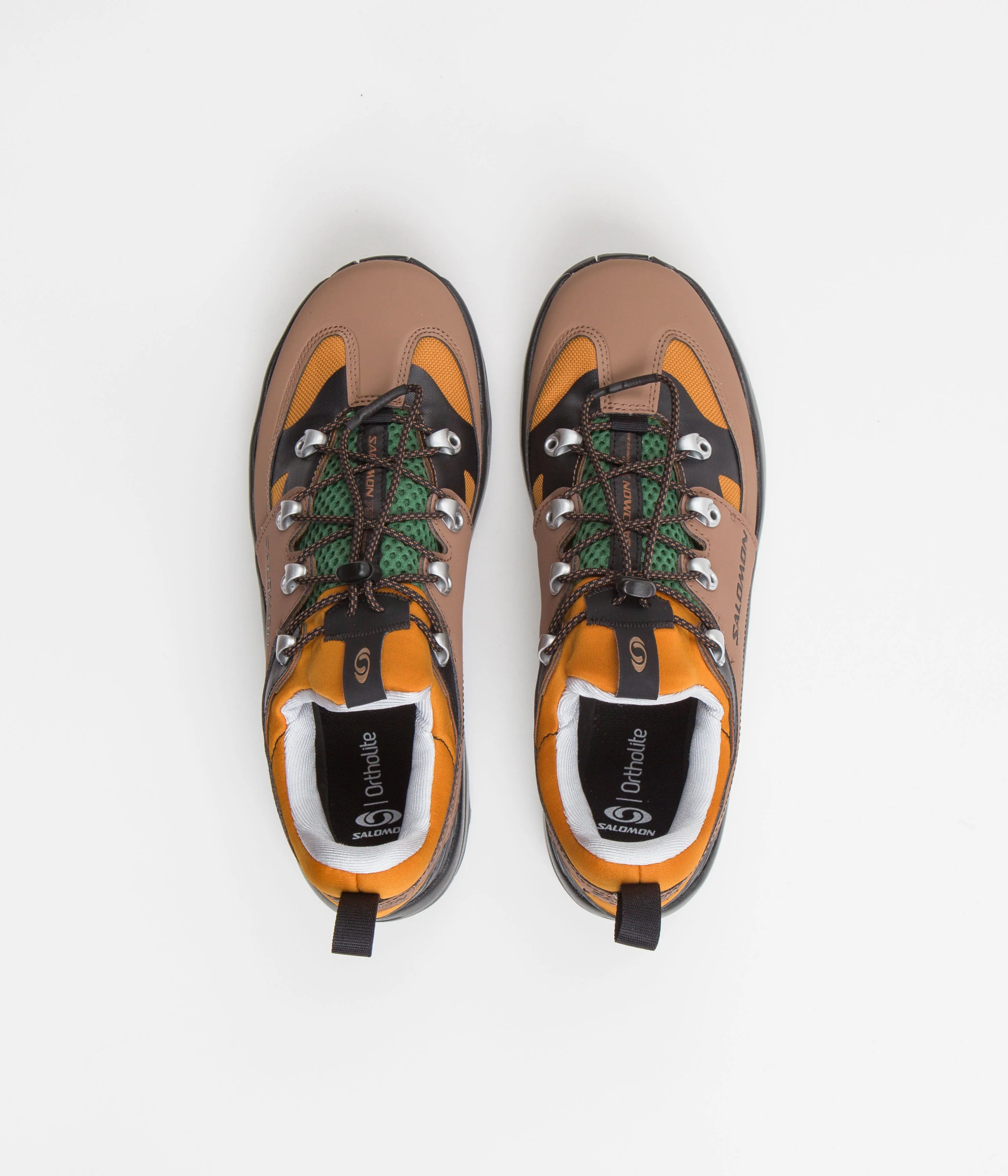 Salomon Raid Wind 75th Anniversary Shoes - Golden Oak / Acorn / Black - Image 7