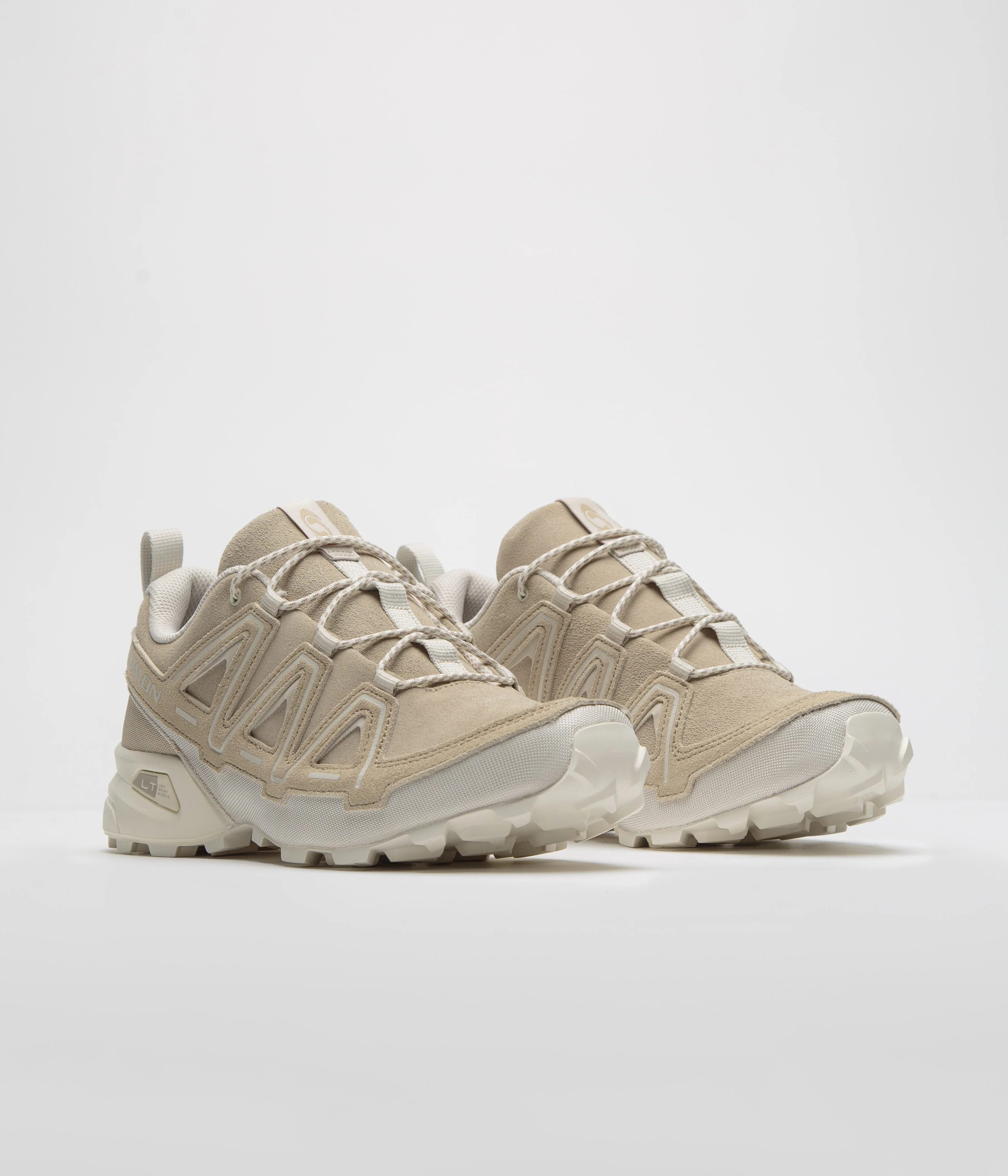 Salomon Speedcross 3 Expanse LTR Shoes - Oxford Tan / Rainy Day / Vanilla Ice - Image 3