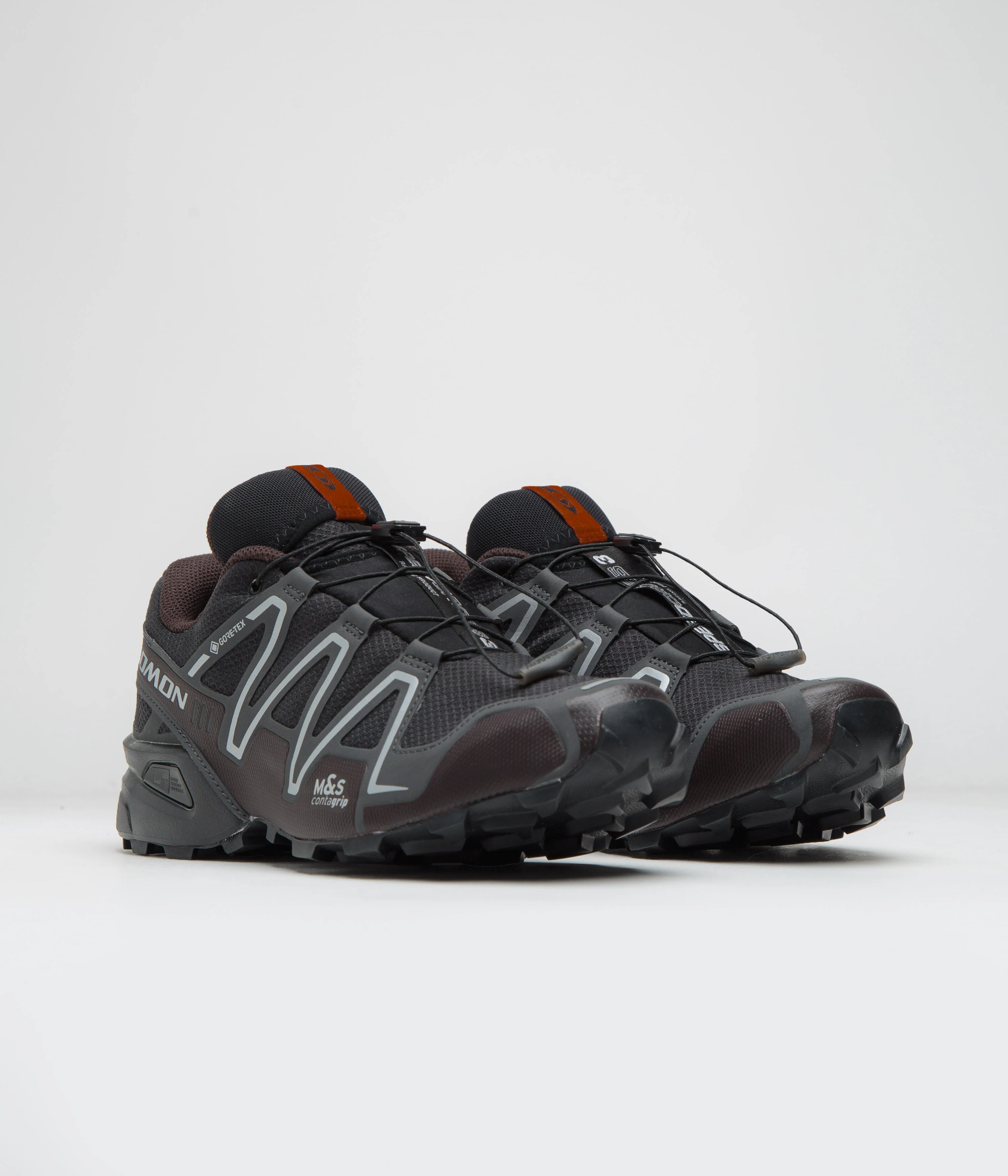 Salomon Speedcross 3 GTX Shoes - Black / Phantom / Black Coffee - Image 2