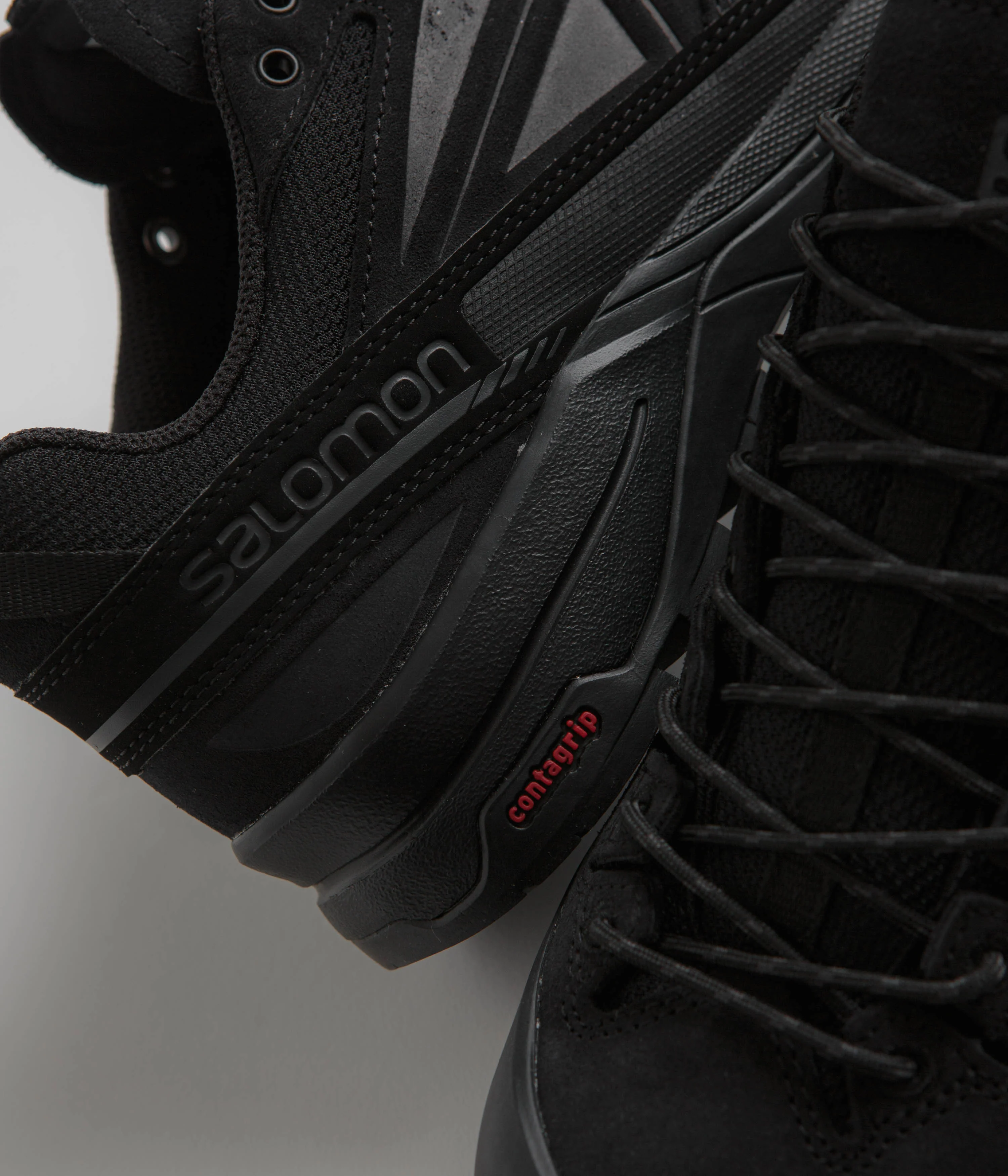 Salomon X-ALP LTR Shoes - Black / Black / Asphalt - Image 3
