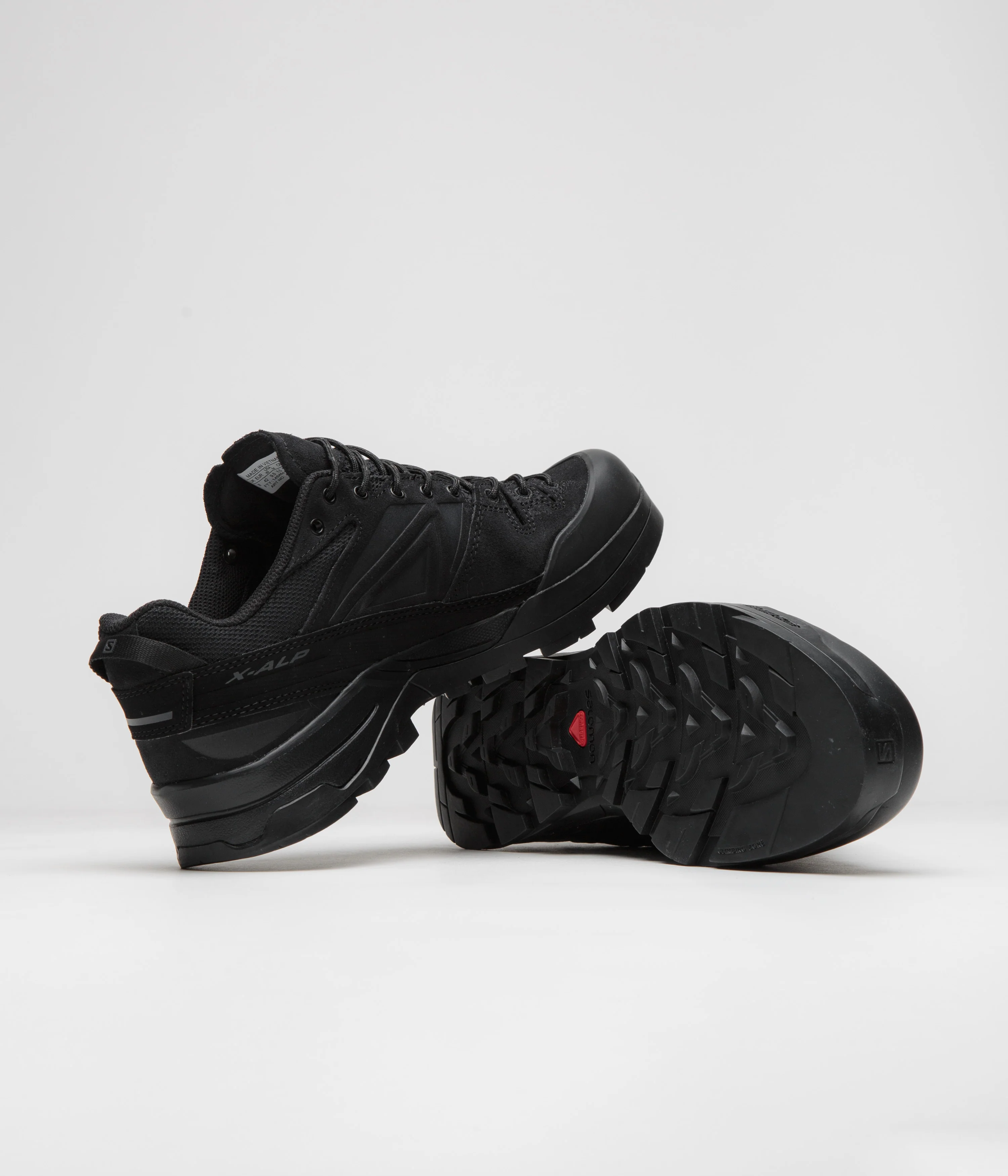 Salomon X-ALP LTR Shoes - Black / Black / Asphalt - Image 5
