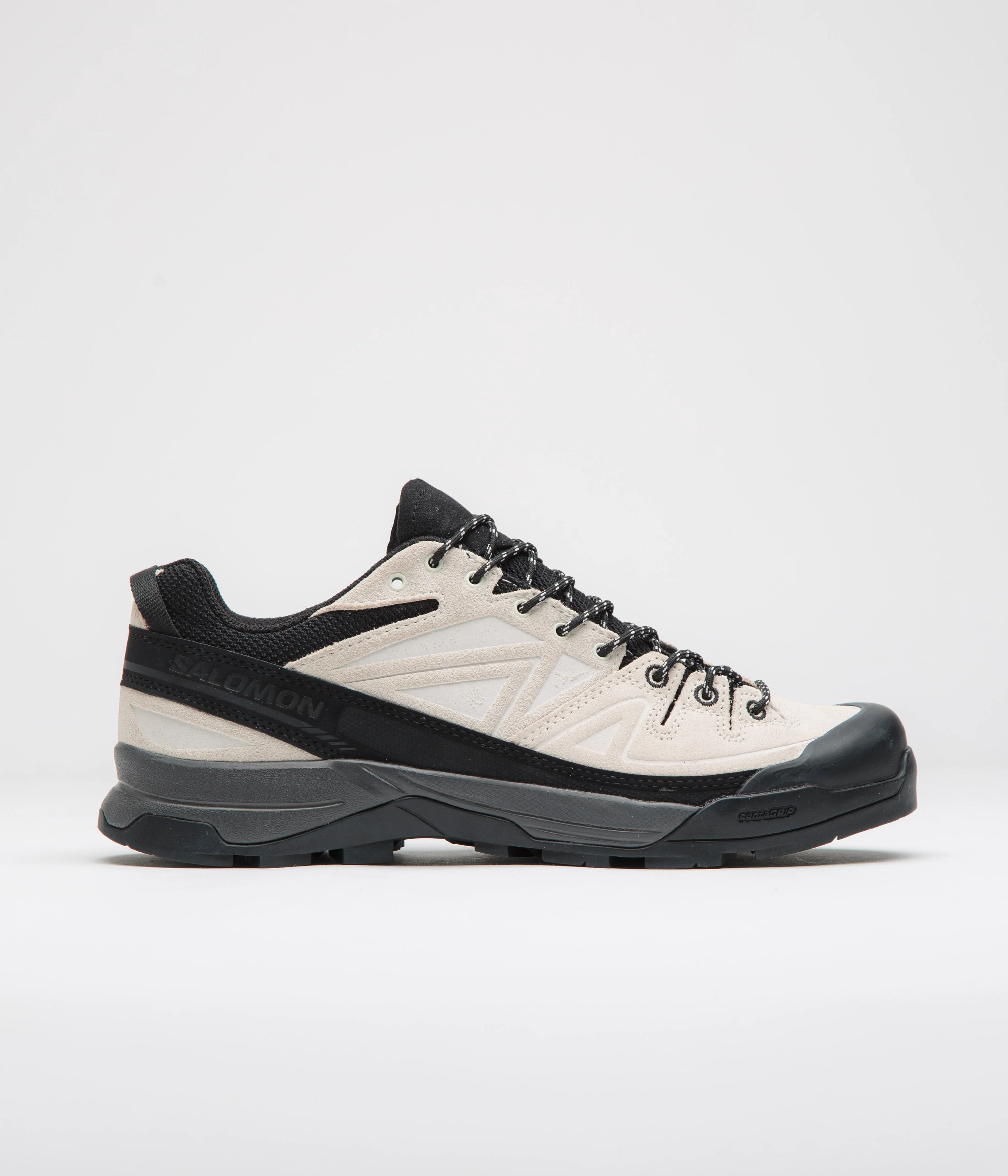 Salomon X-ALP LTR Shoes - Black / Vanilla Ice / Rainy Day