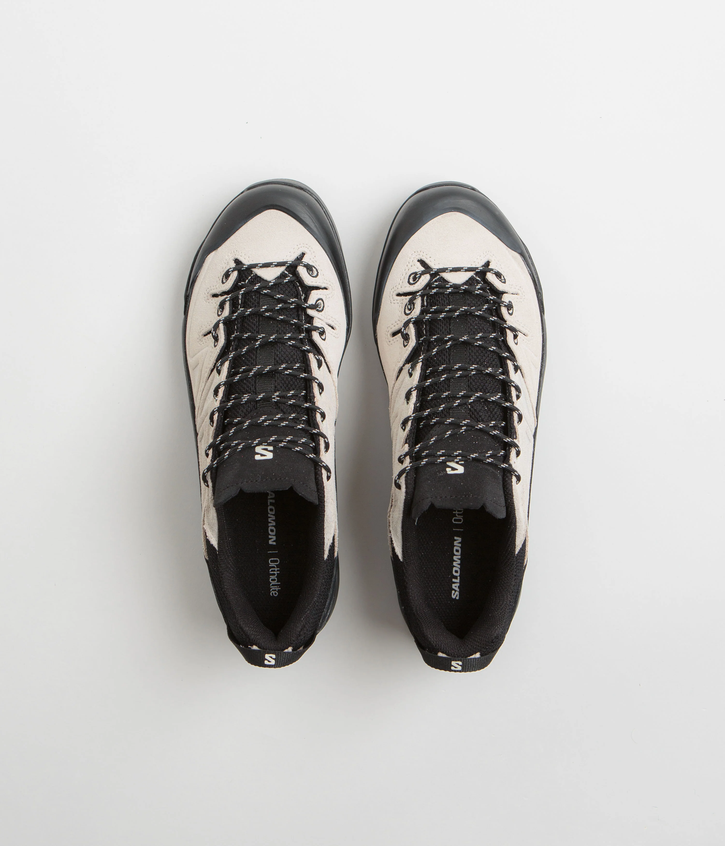 Salomon X-ALP LTR Shoes - Black / Vanilla Ice / Rainy Day - Image 7