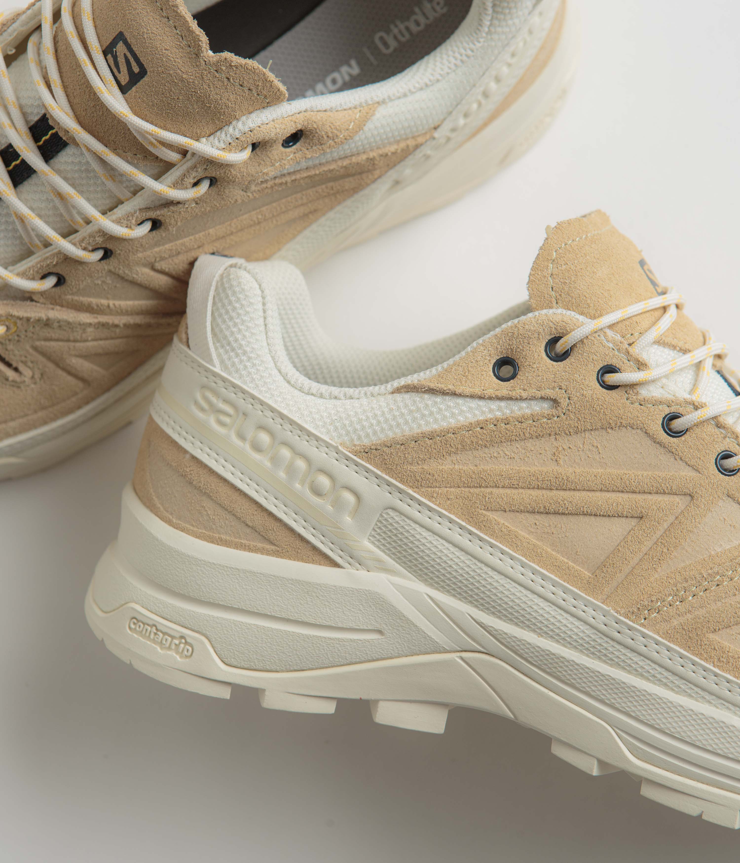 Salomon X-ALP LTR Shoes - Vanilla Ice / Almond Buff / Banana Cream - Image 3