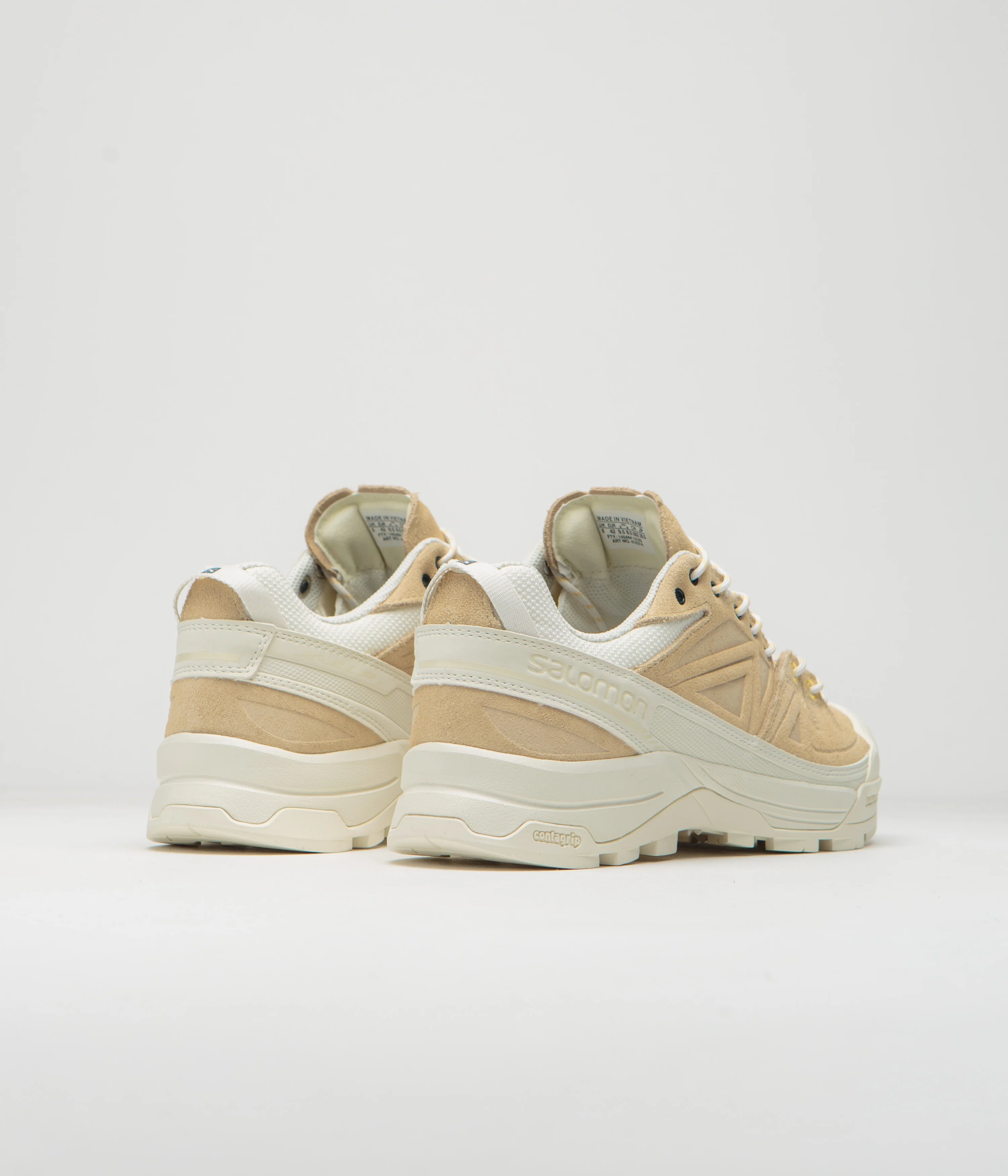 Salomon X-ALP LTR Shoes - Vanilla Ice / Almond Buff / Banana Cream - Image 4