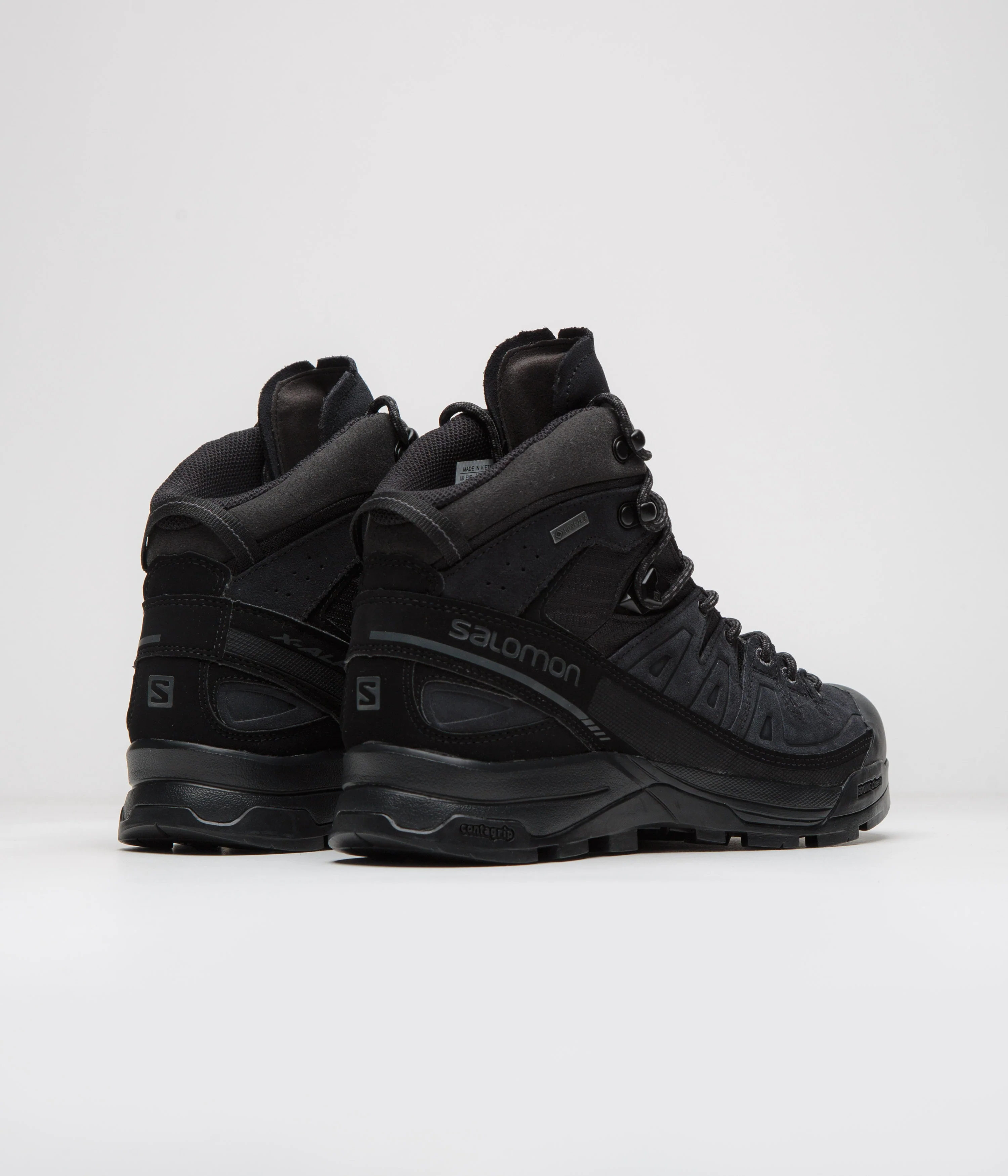 Salomon X-ALP Mid LTR GTX Shoes - Black / Black / Asphalt - Image 4