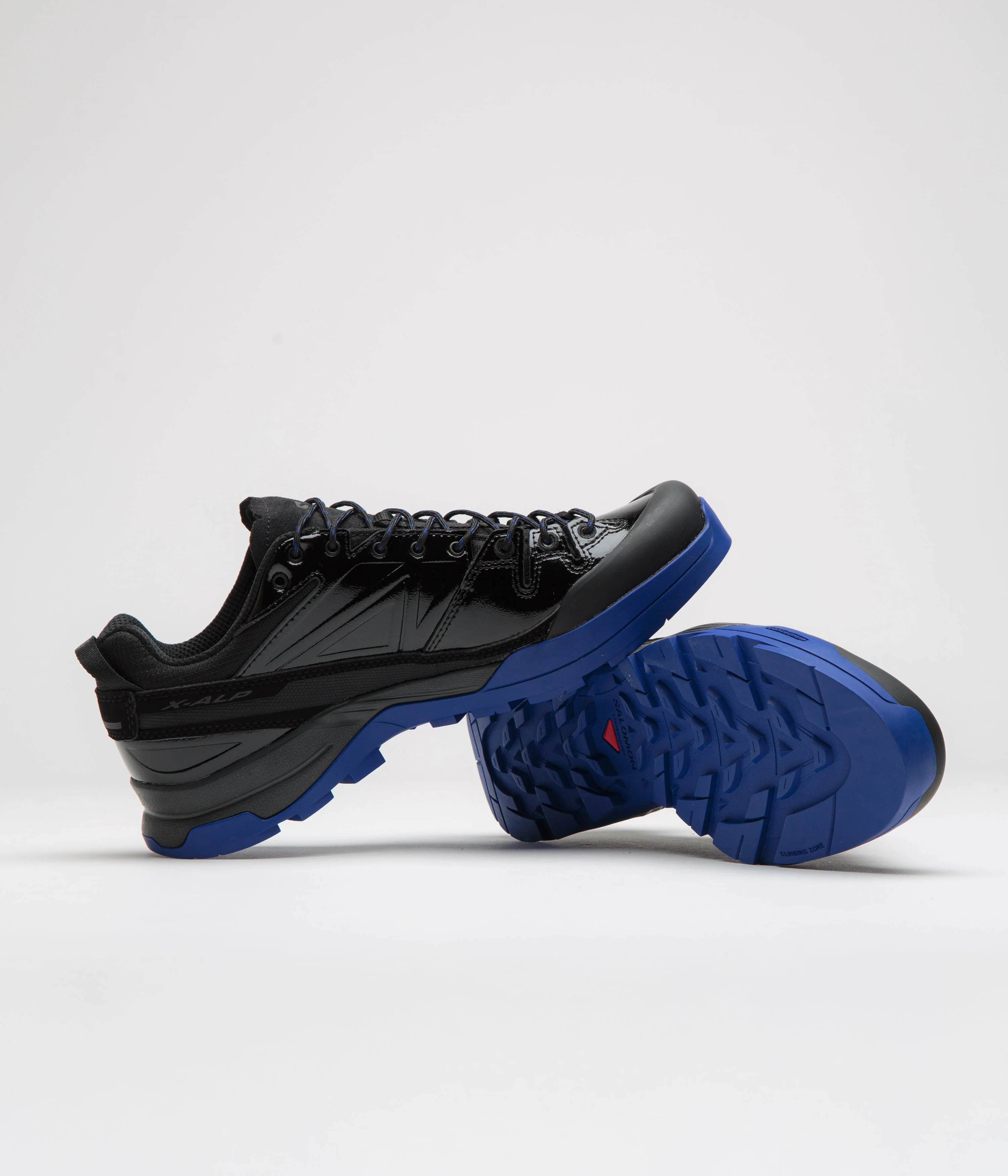 Salomon X-ALP Recon Shoes - Black / Black / Bluing - Image 5