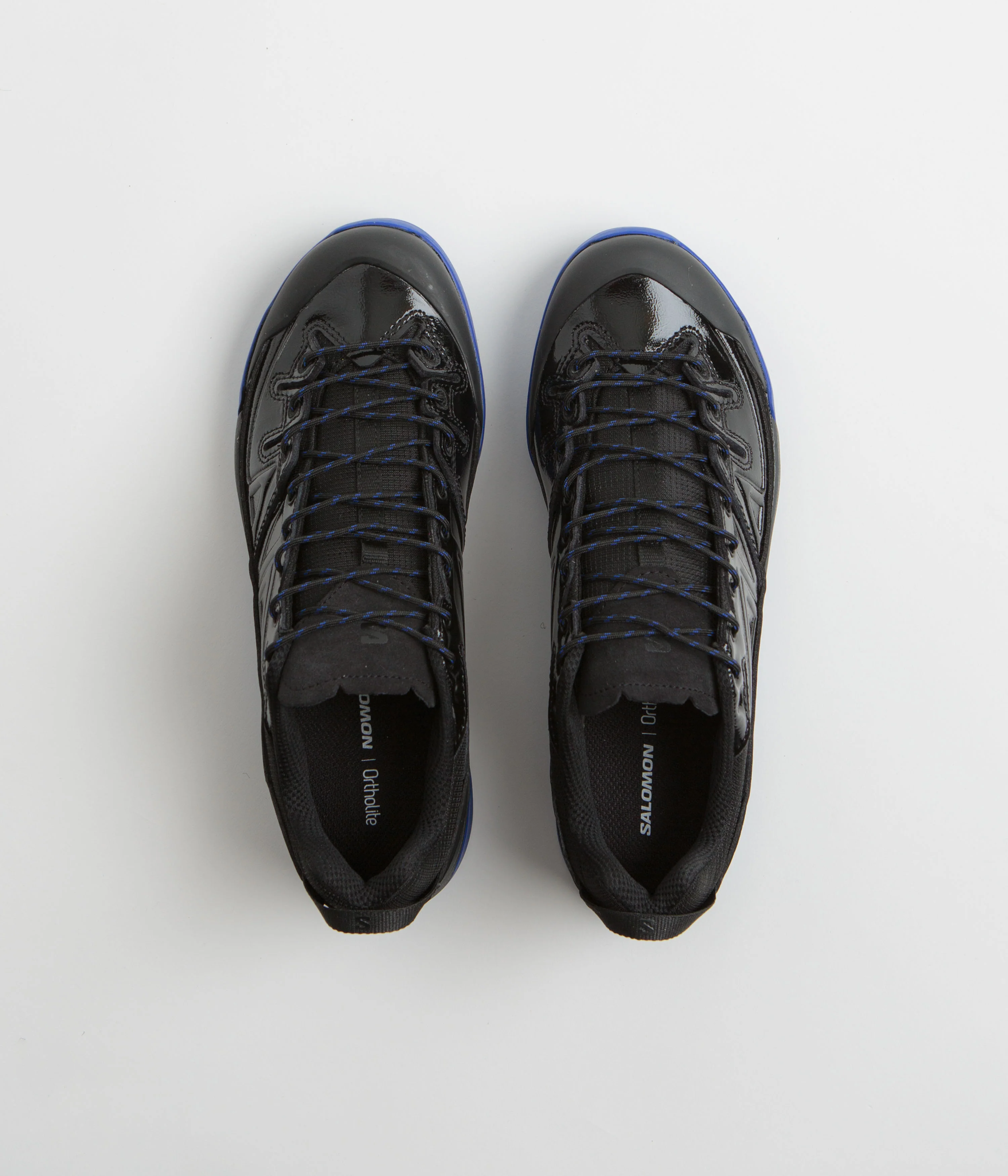 Salomon X-ALP Recon Shoes - Black / Black / Bluing - Image 7