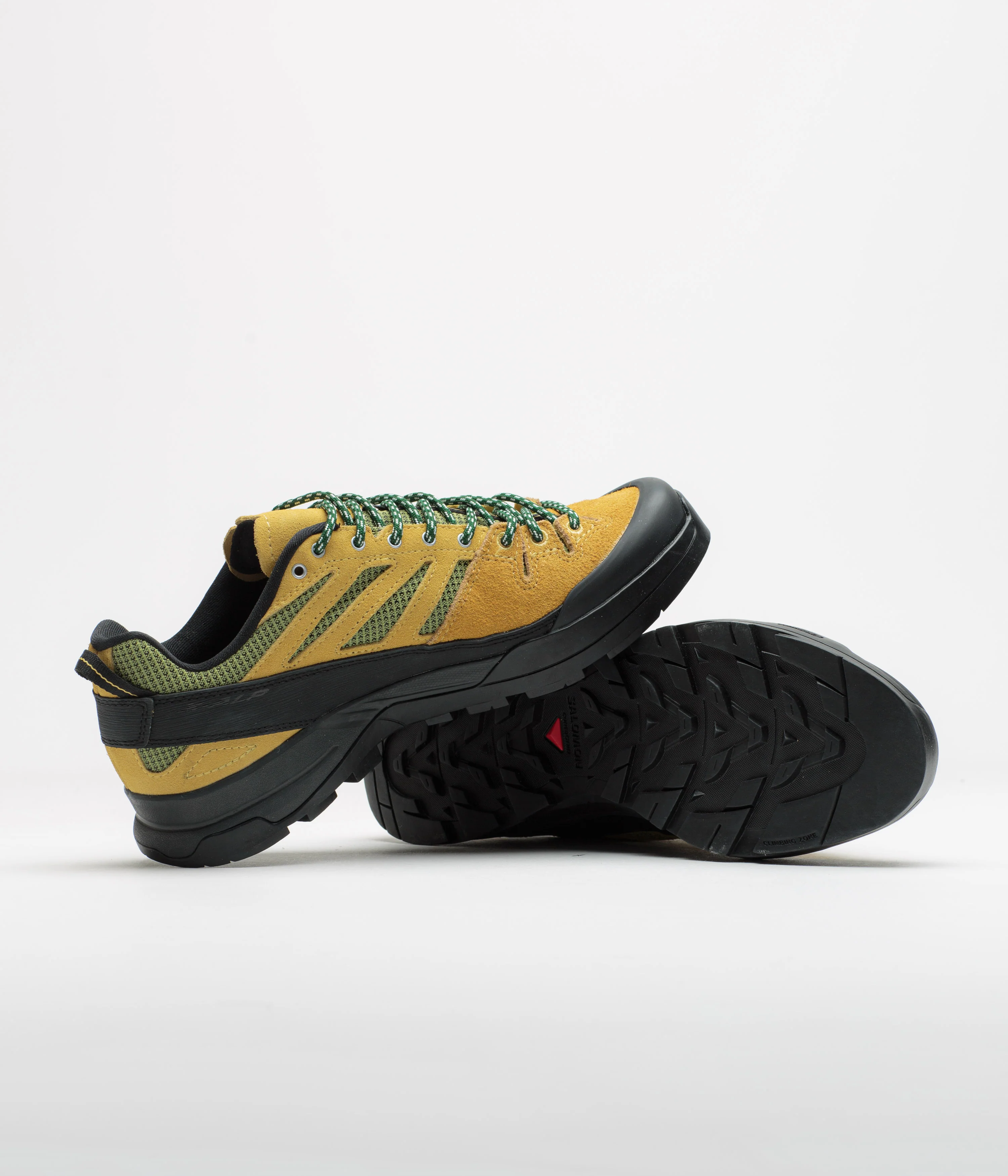 Salomon X ALP Woven Shoes - Beach Ball / Bright Chartreuse / Formal Garden - Image 5