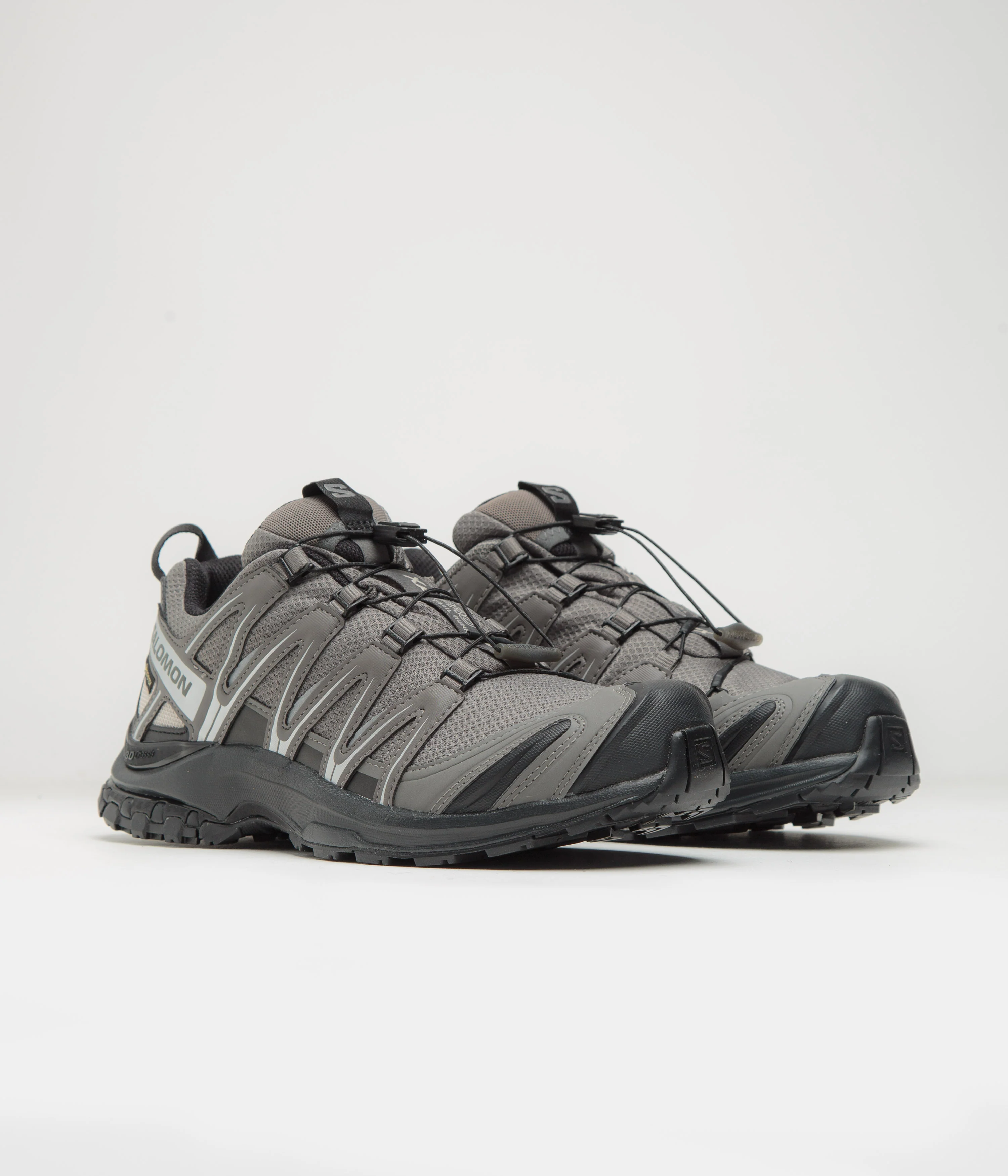 Salomon XA Pro 3D GTX Shoes - Pewter / Black / Silver Cloud - Image 2