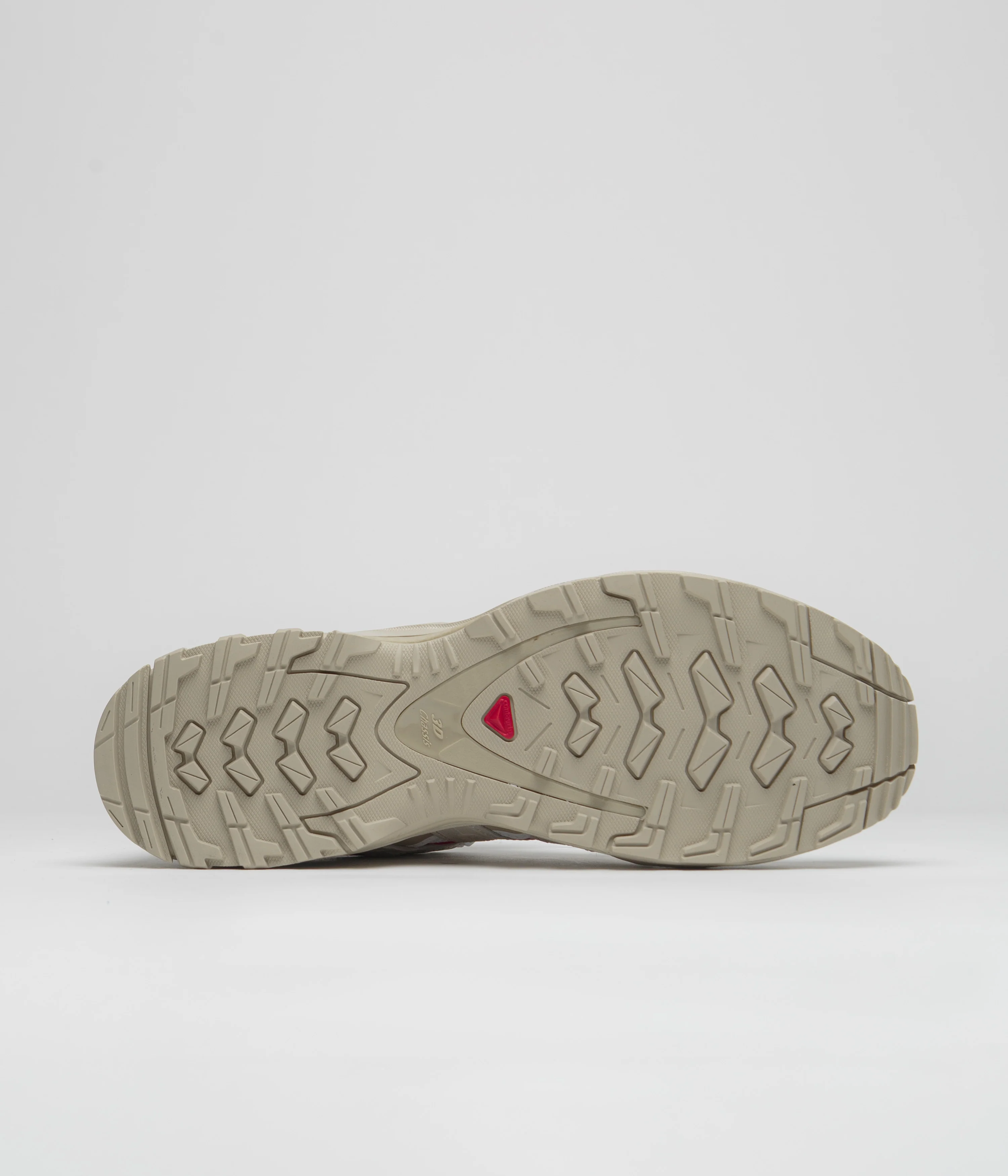 Salomon XA Pro 3D La Yaute Shoes - White / White Pepper / High Risk Red - Image 6
