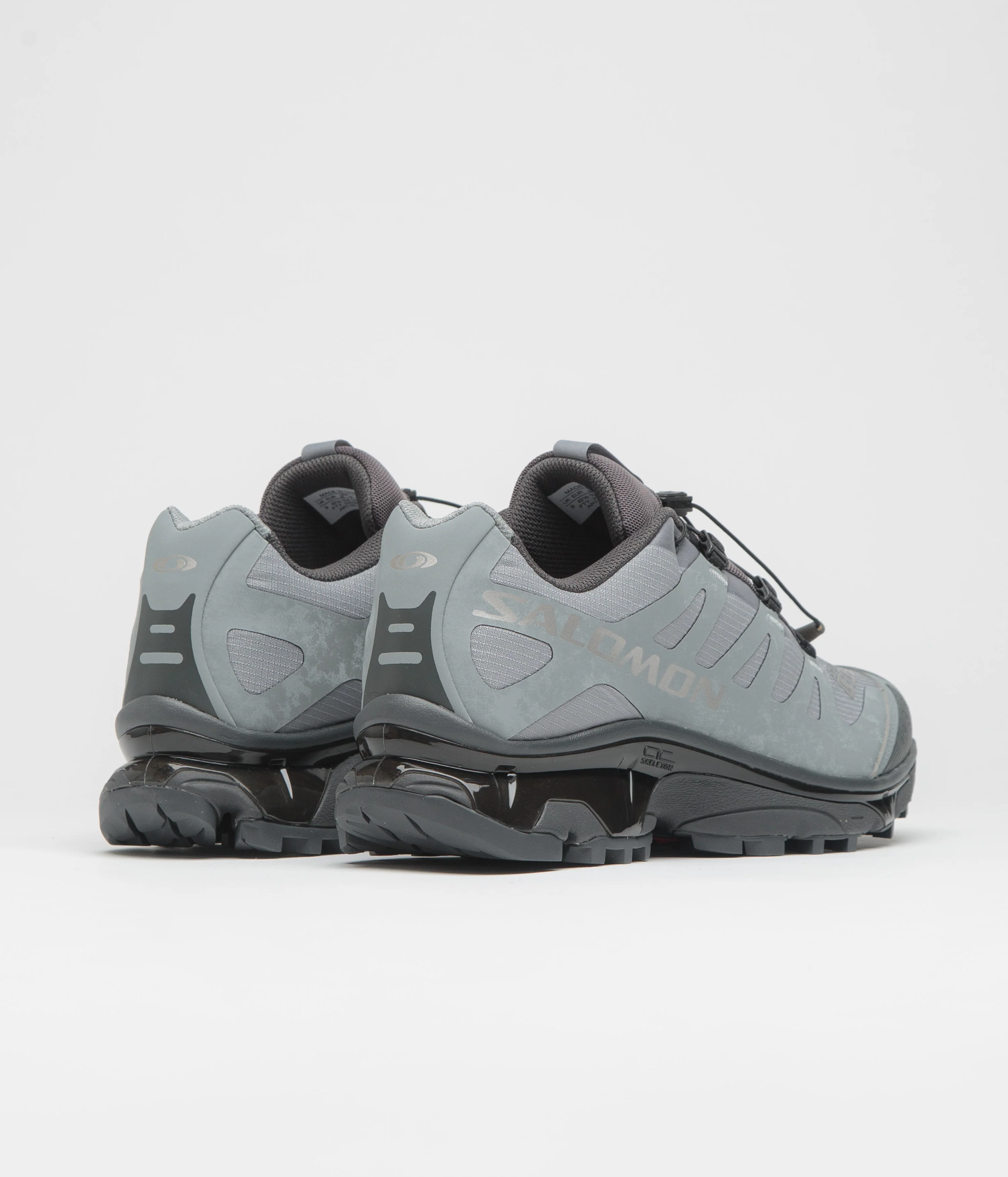 Salomon XT-4 OG Protective Shoes - Monument / Asphalt / FTW Silver - Image 4