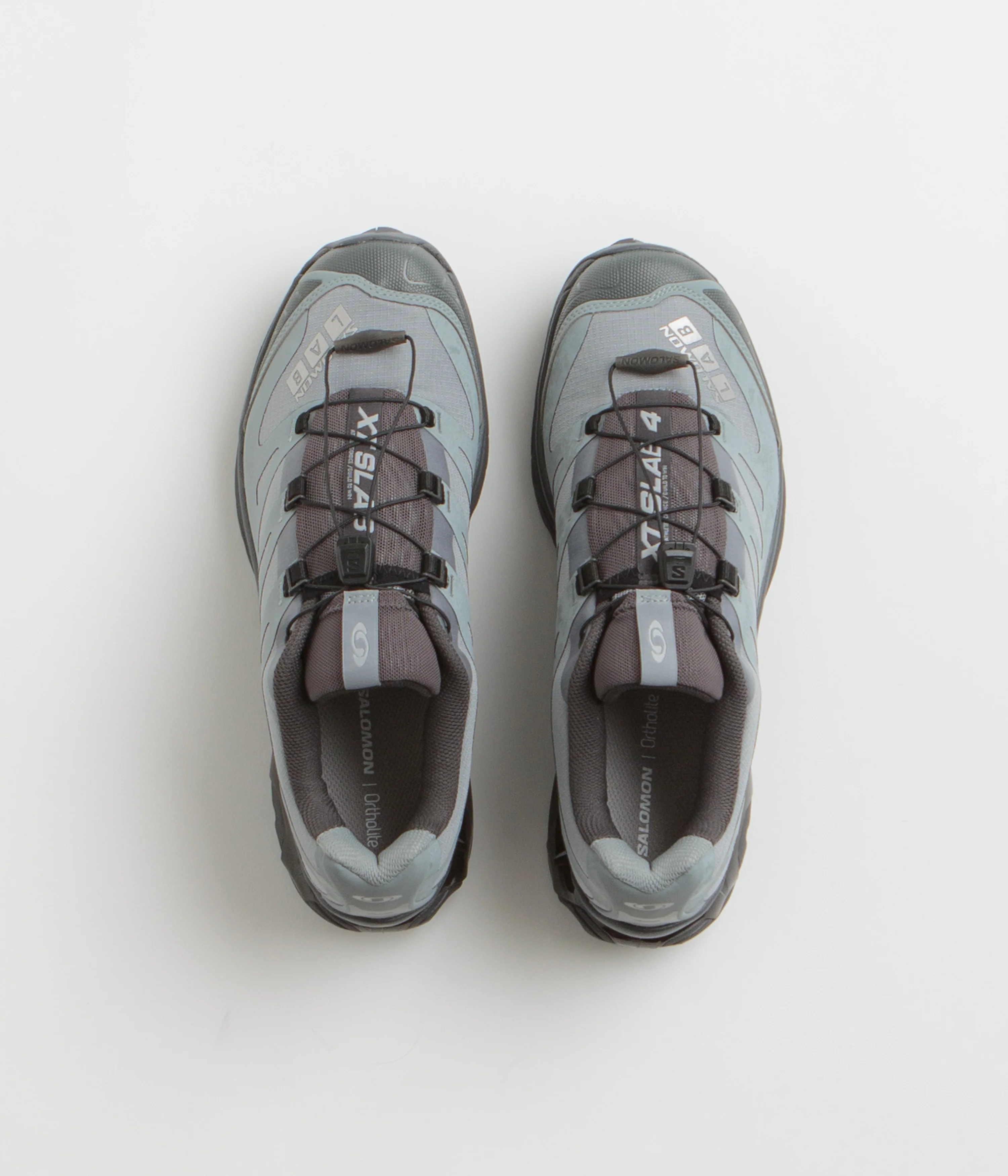 Salomon XT-4 OG Protective Shoes - Monument / Asphalt / FTW Silver - Image 7