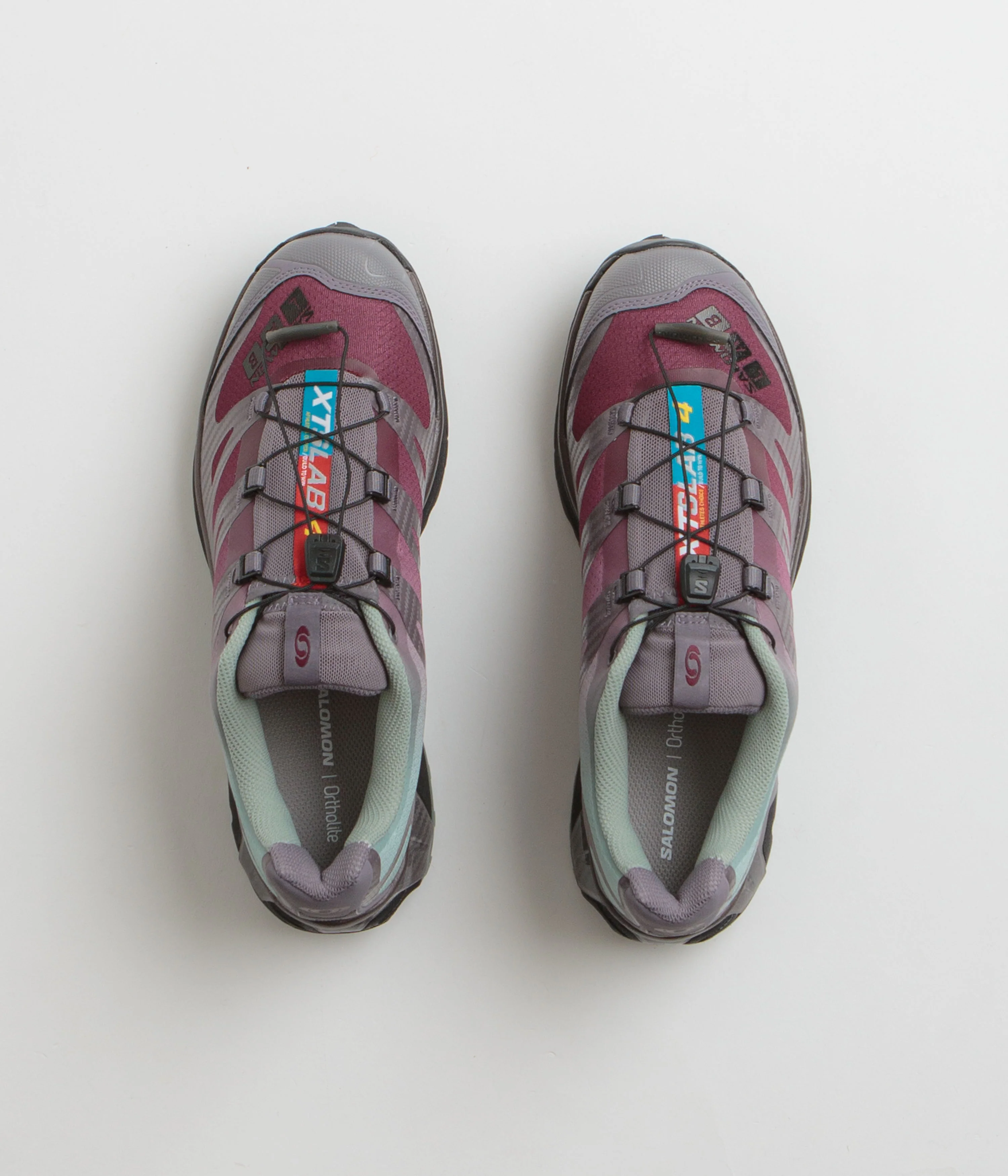 Salomon XT-4 OG Shoes - Excalibur / Green Milieu / Tawny Port - Image 8