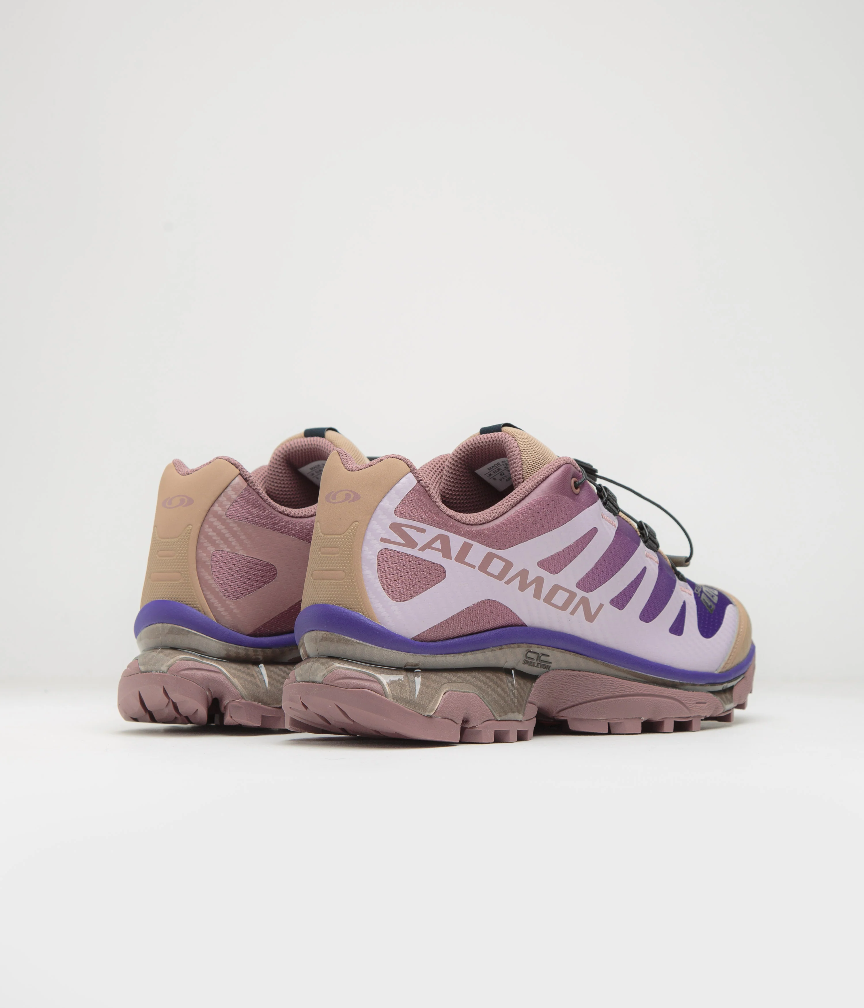 Salomon XT-4 OG Shoes - Portabella / Rose Taupe / Liberty - Image 4