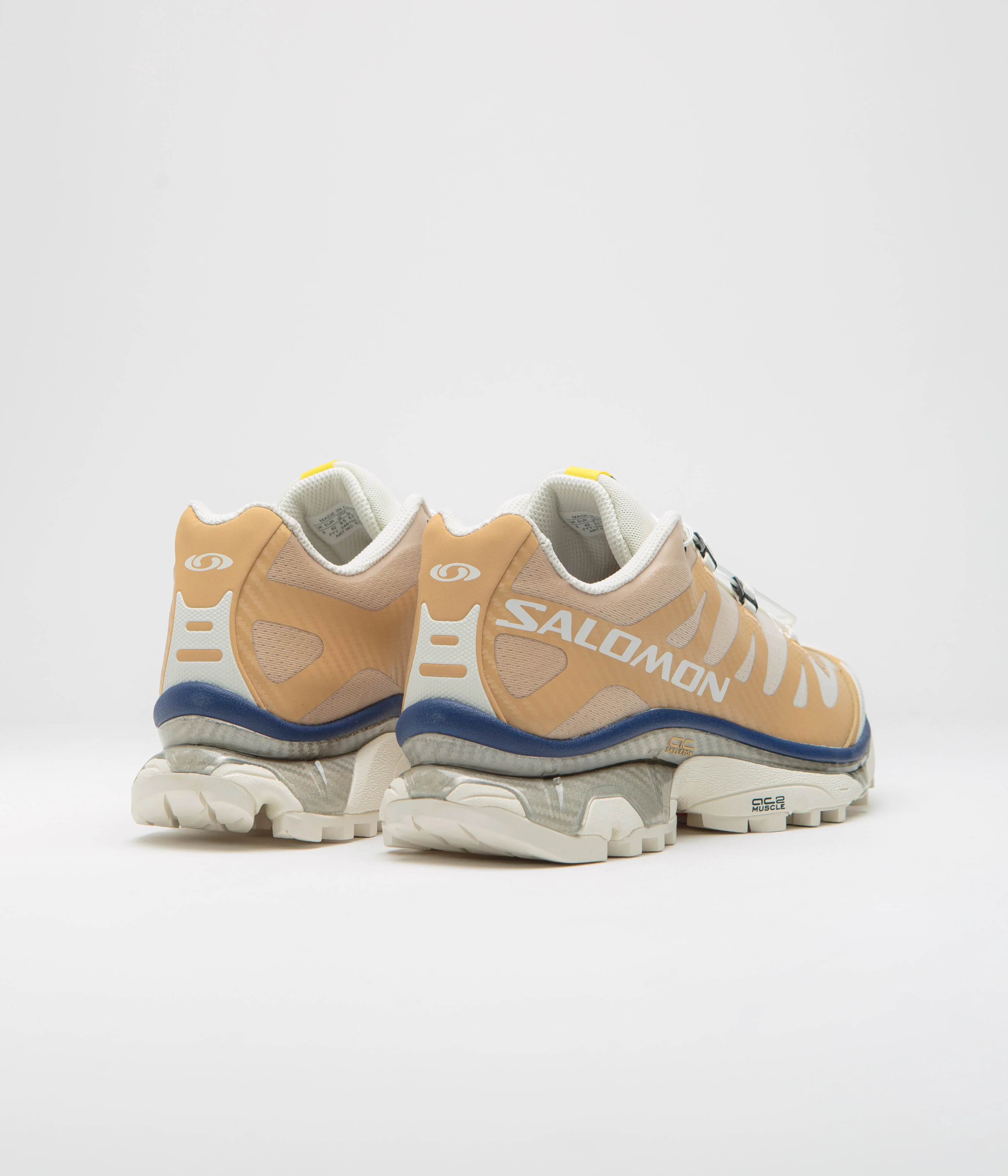 Salomon XT-4 OG Shoes - Taffy / Vanilla Ice / Blue Print - Image 4