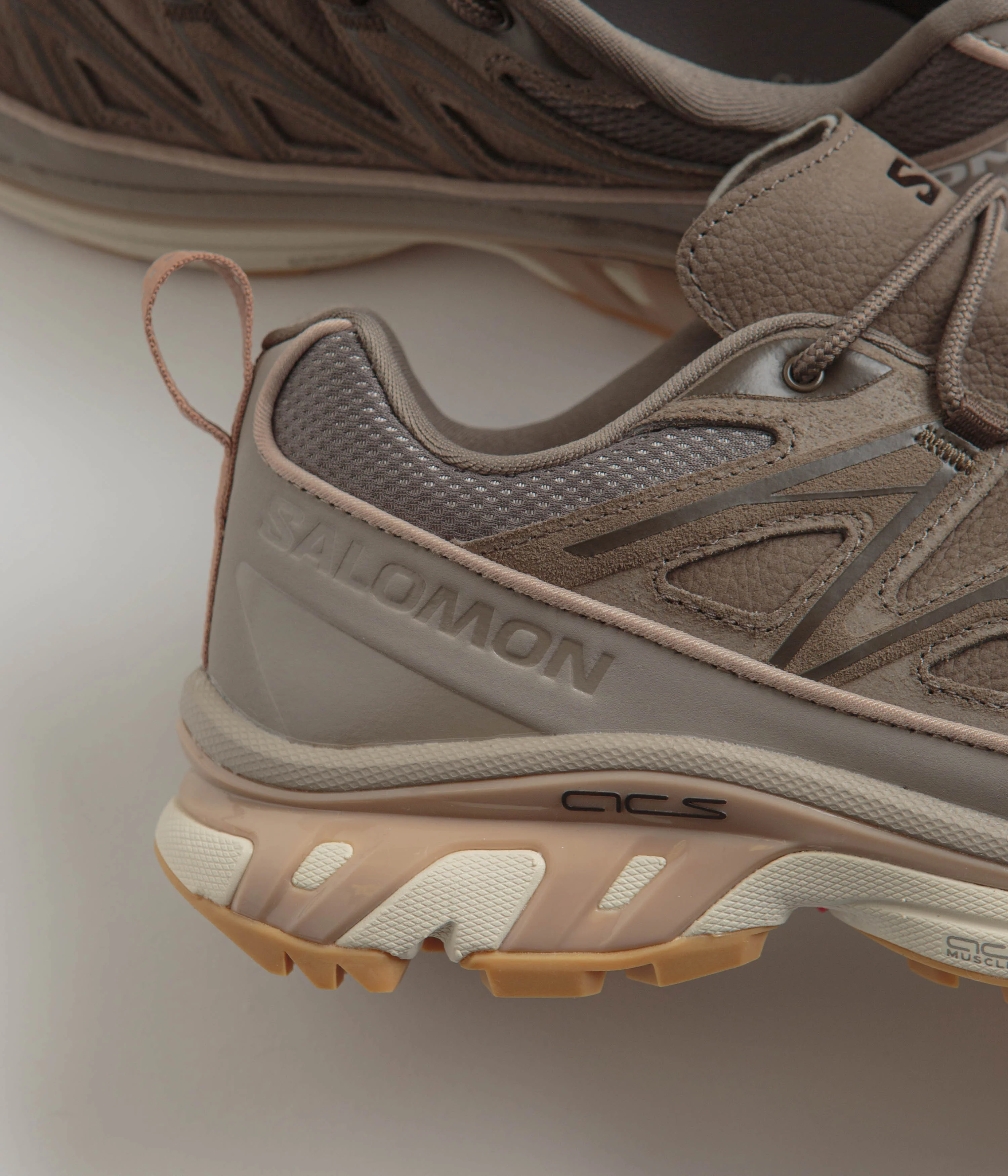 Salomon XT-6 Expanse LTR Shoes - Bungee Cord / Wren / Almond Milk - Image 3