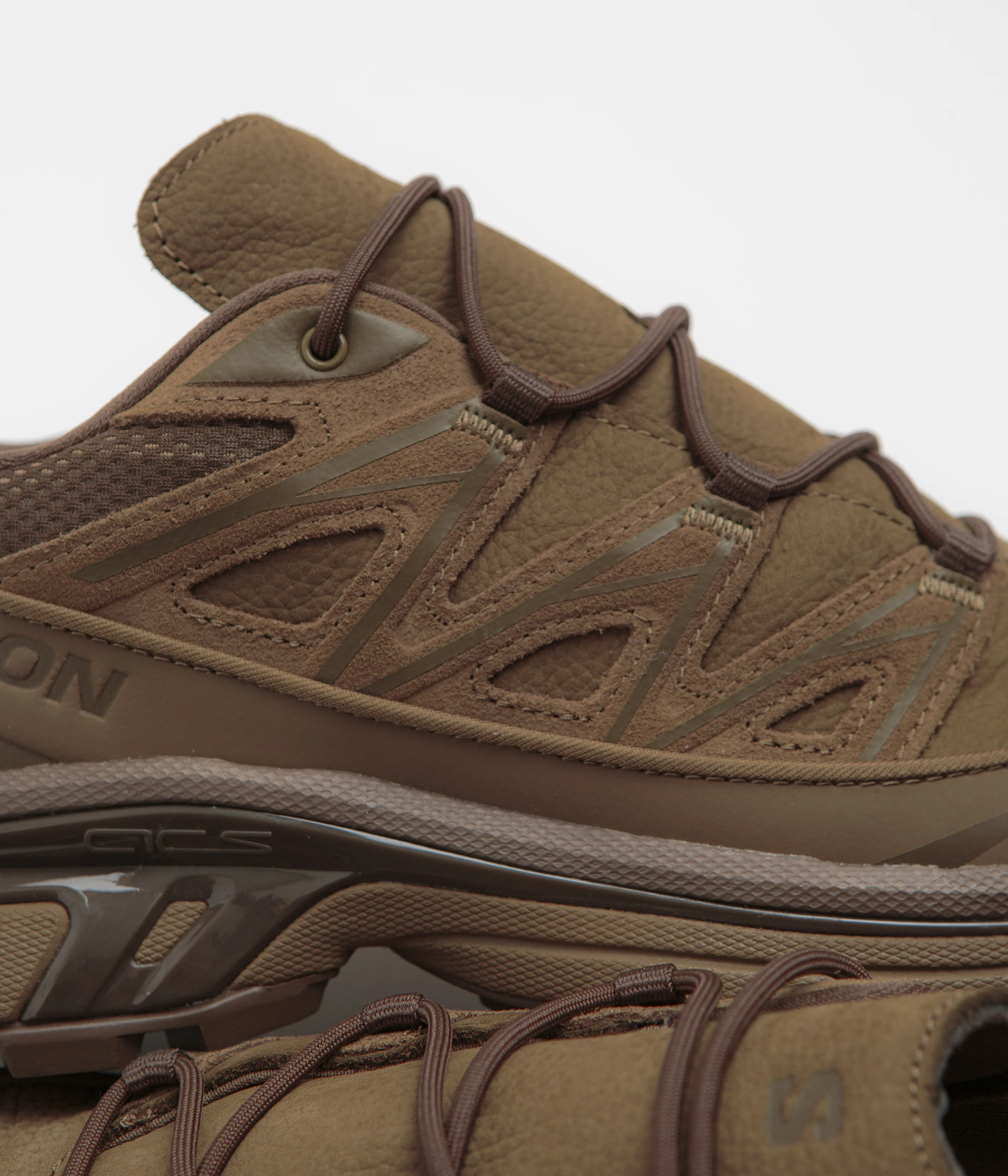 Salomon XT-6 Expanse LTR Shoes - Coyote Brown / Coyote Brown / Dark Earth - Image 3