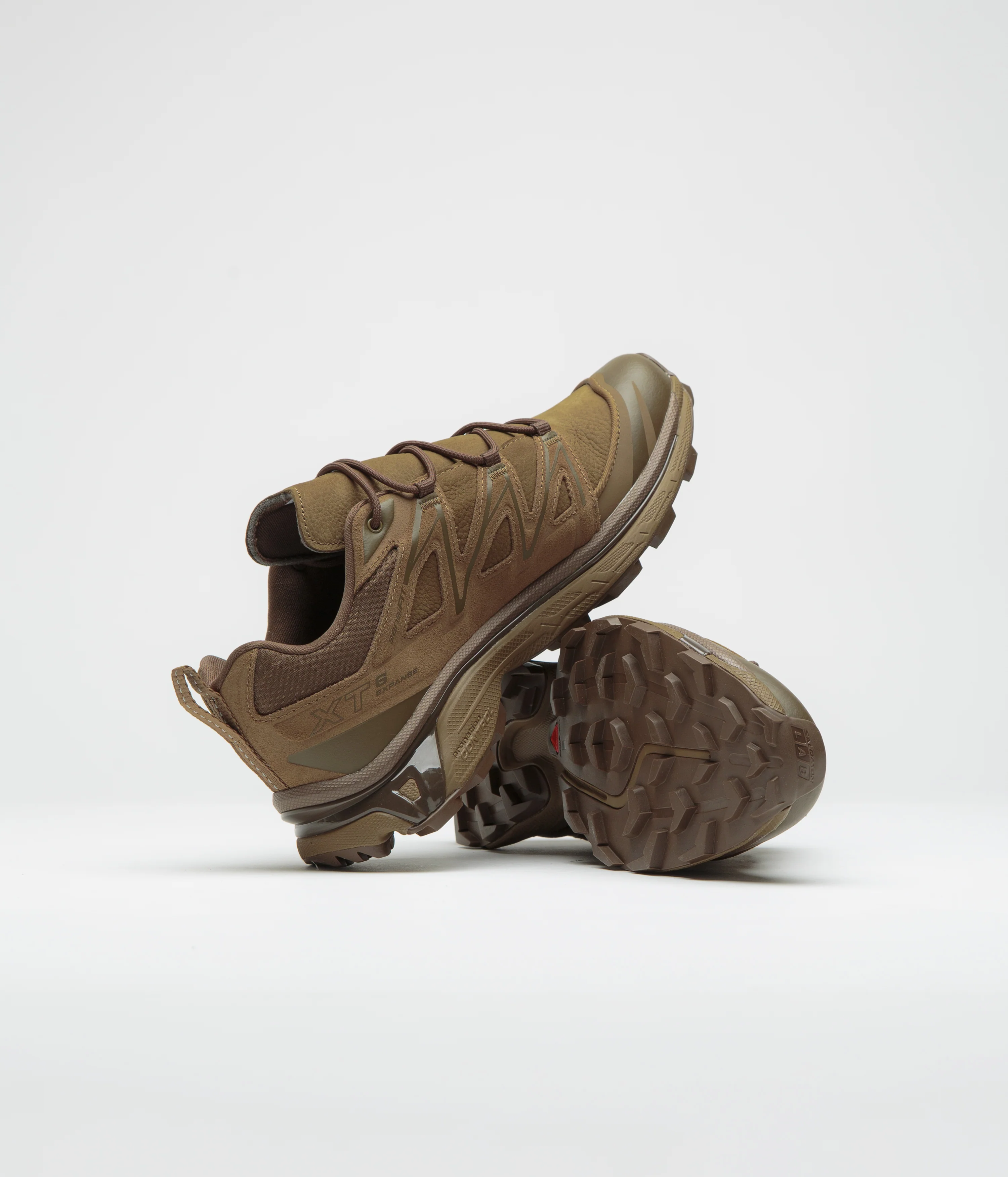 Salomon XT-6 Expanse LTR Shoes - Coyote Brown / Coyote Brown / Dark Earth - Image 5