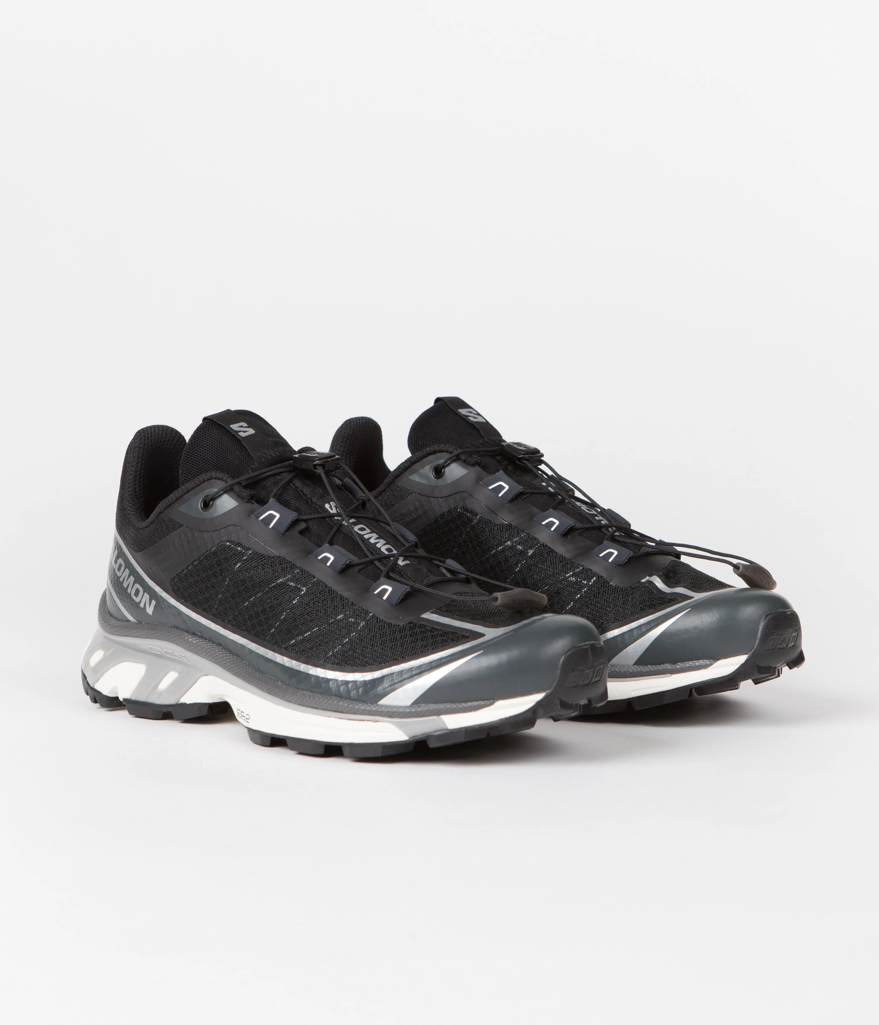 Salomon XT-6 FT Shoes - Black / Ebony / Silver Metallic X - Image 2