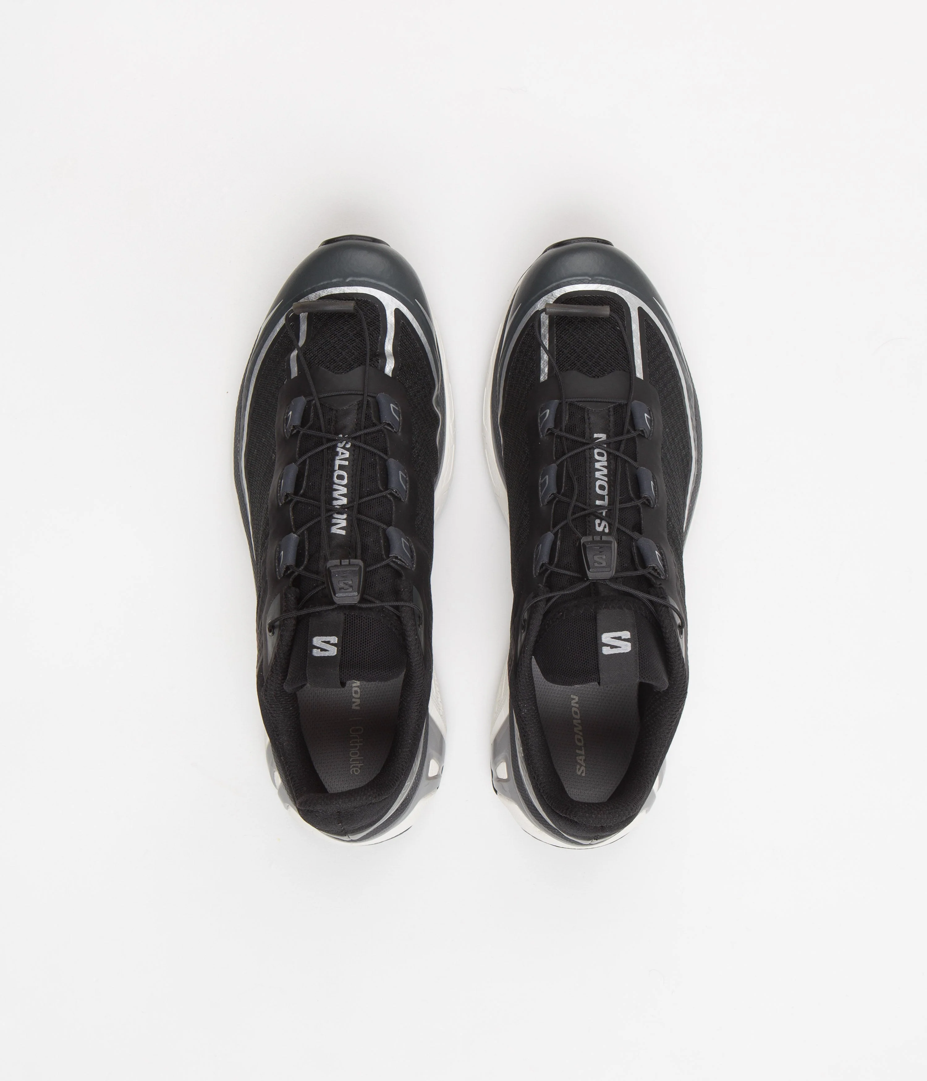 Salomon XT-6 FT Shoes - Black / Ebony / Silver Metallic X - Image 7