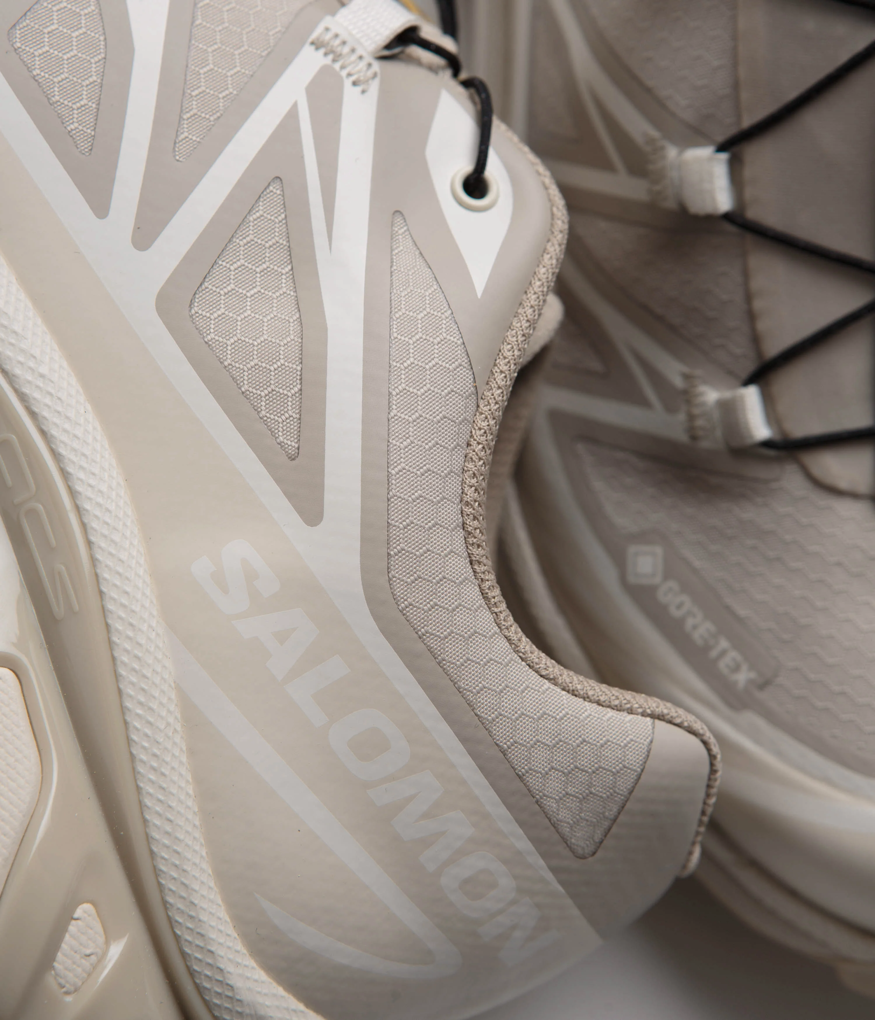 Salomon XT-6 GTX Shoes - Oxford Tan / Almond Milk / Safari - Image 4