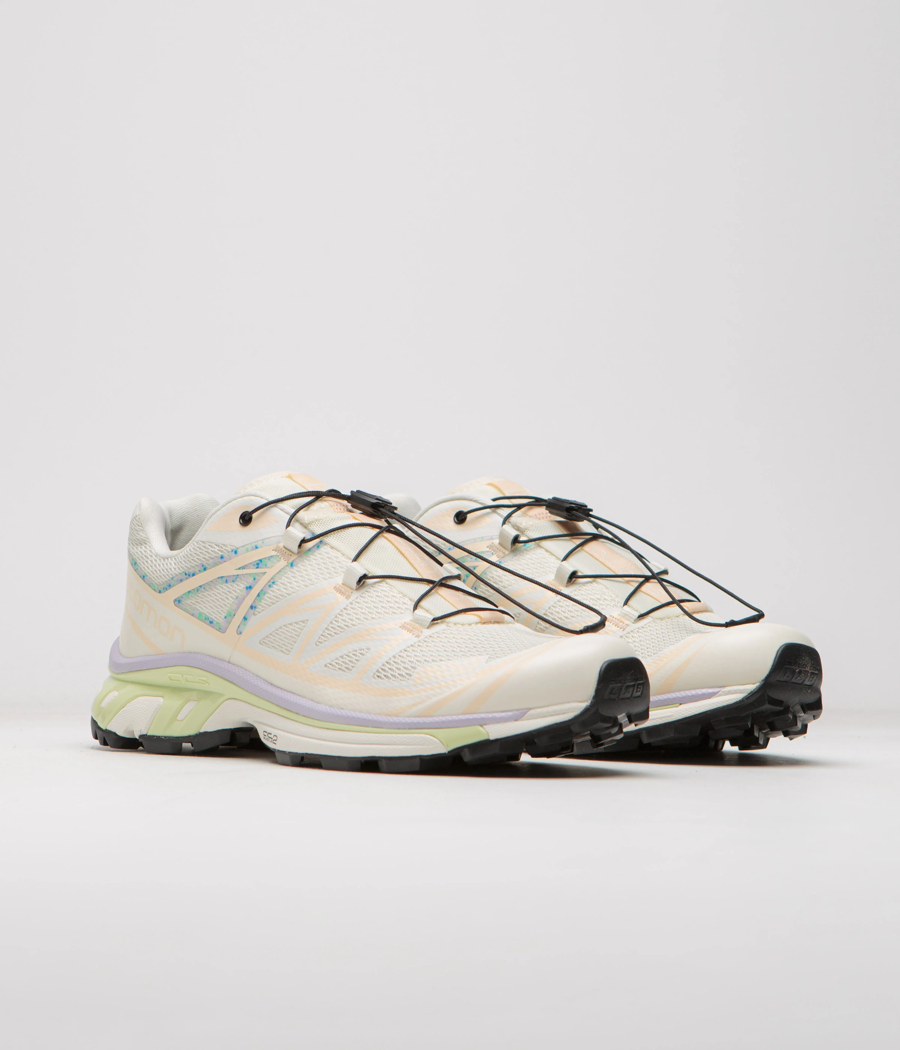 Salomon XT-6 Mindful 3 Shoes - Vanilla Ice / Cloud Pink / Orchid Petal - Image 2