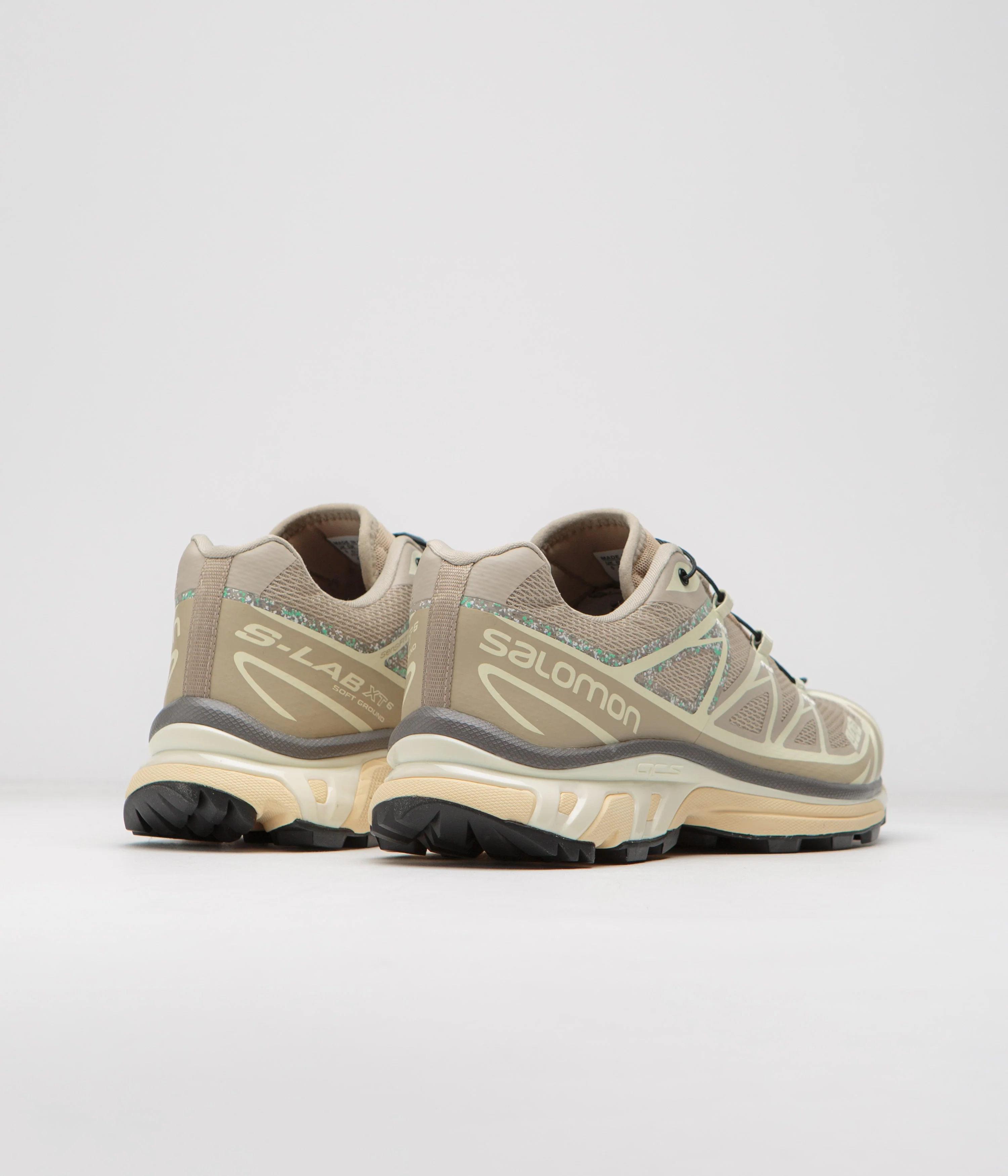 Salomon XT-6 Mindful 3 Shoes - White Pepper / Transparent Yellow / Falcon - Image 4