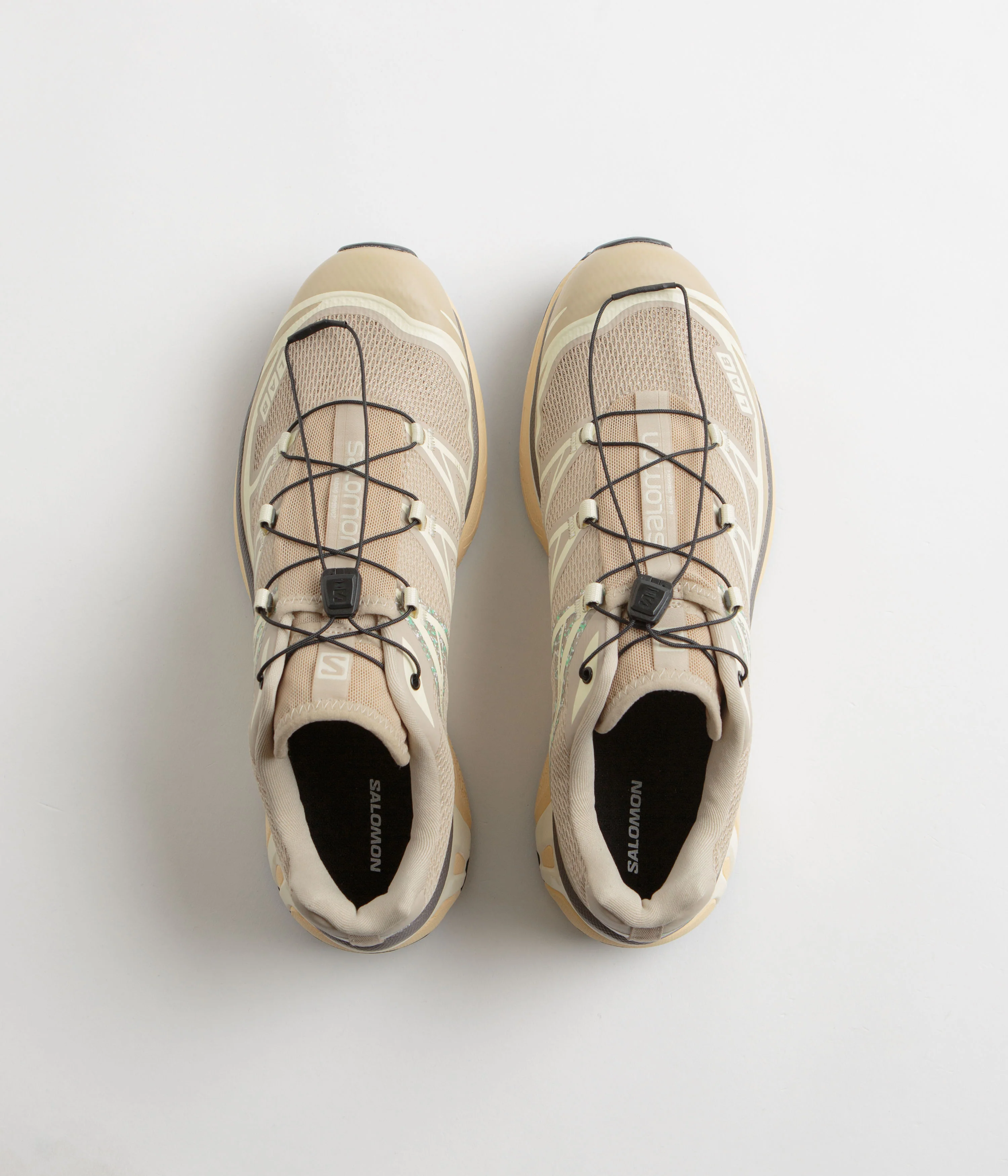 Salomon XT-6 Mindful 3 Shoes - White Pepper / Transparent Yellow / Falcon - Image 7