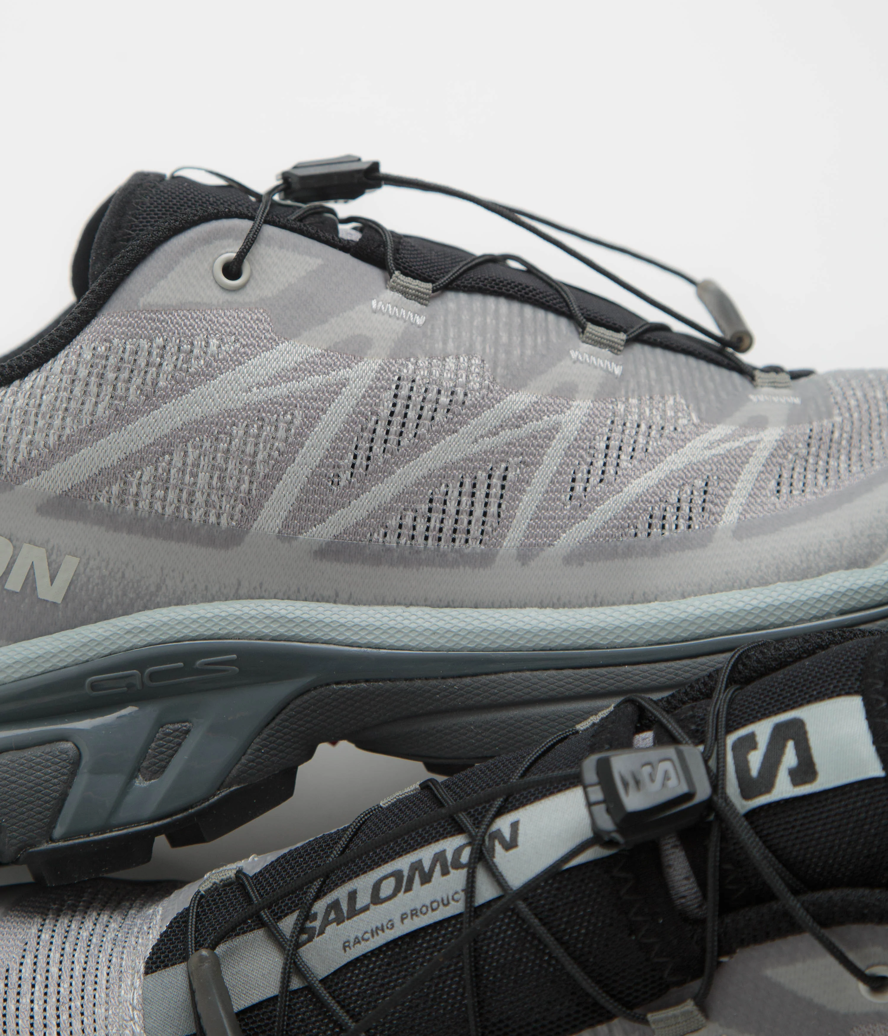 Salomon XT-6 Shadow Shoes - Gull / Gray Violet / Quarry - Image 3