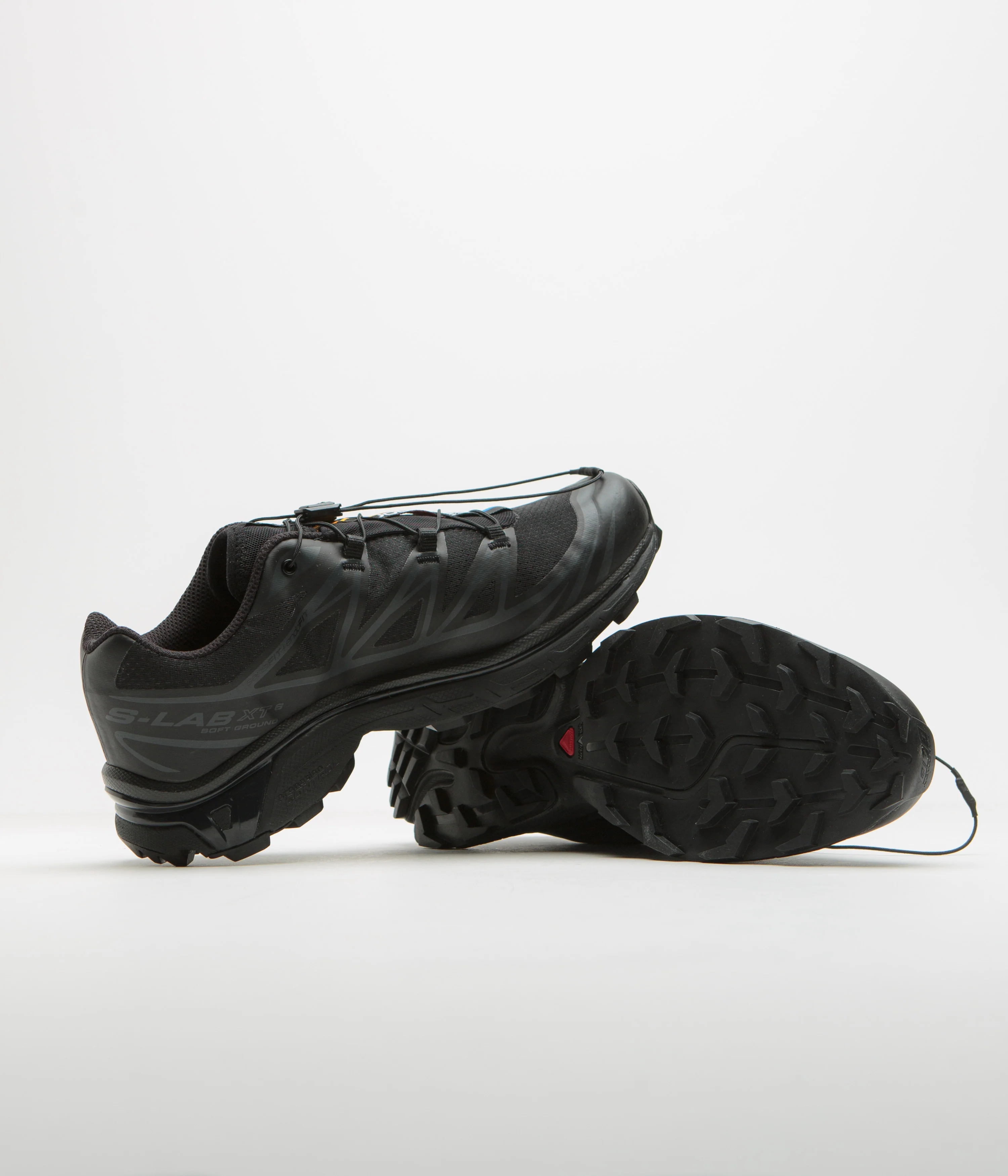 Salomon XT-6 Shoes - Black / Black / Phantom - Image 5