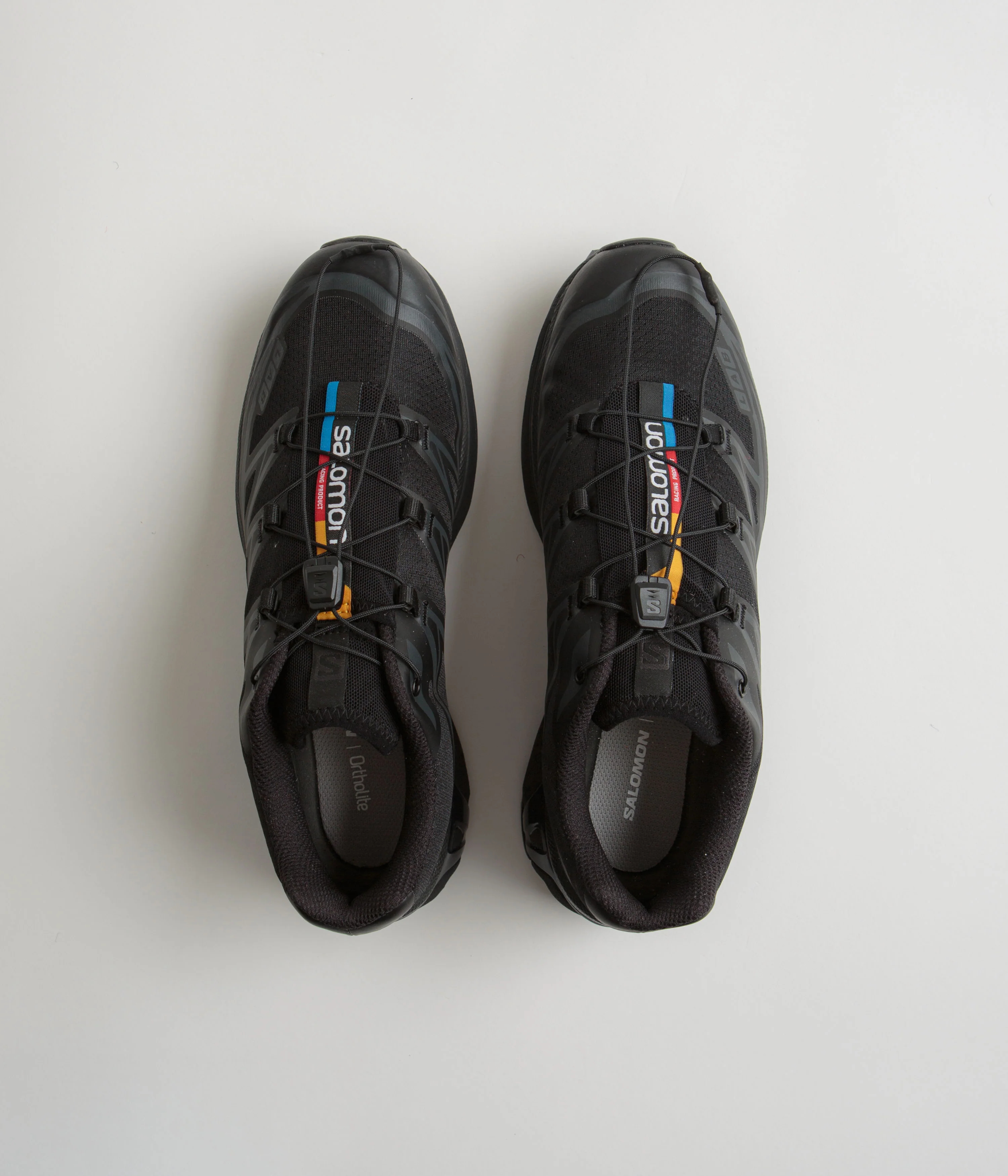 Salomon XT-6 Shoes - Black / Black / Phantom - Image 7