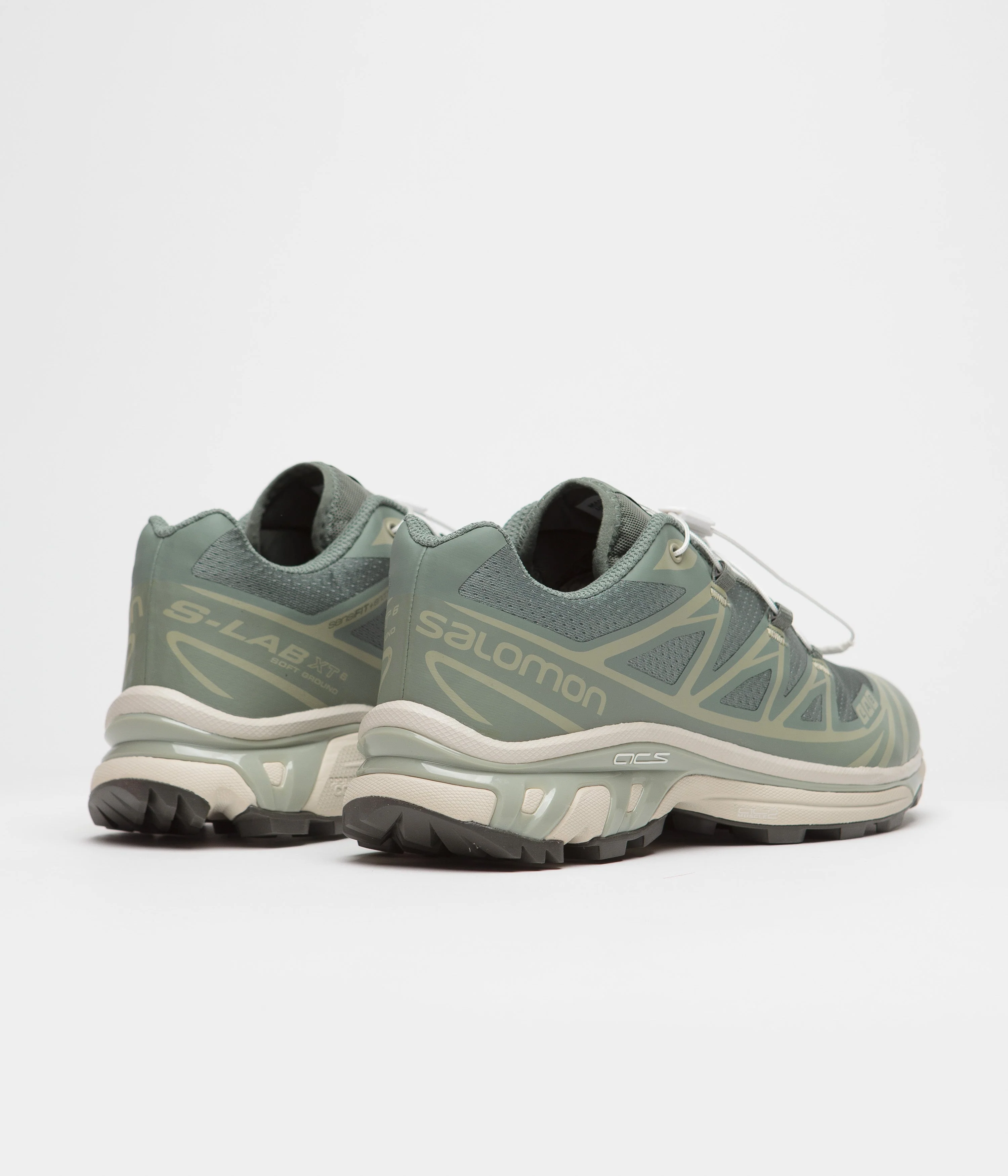 Salomon XT-6 Shoes - Laurel Wreath / Lily Pad / Desert Sage - Image 4