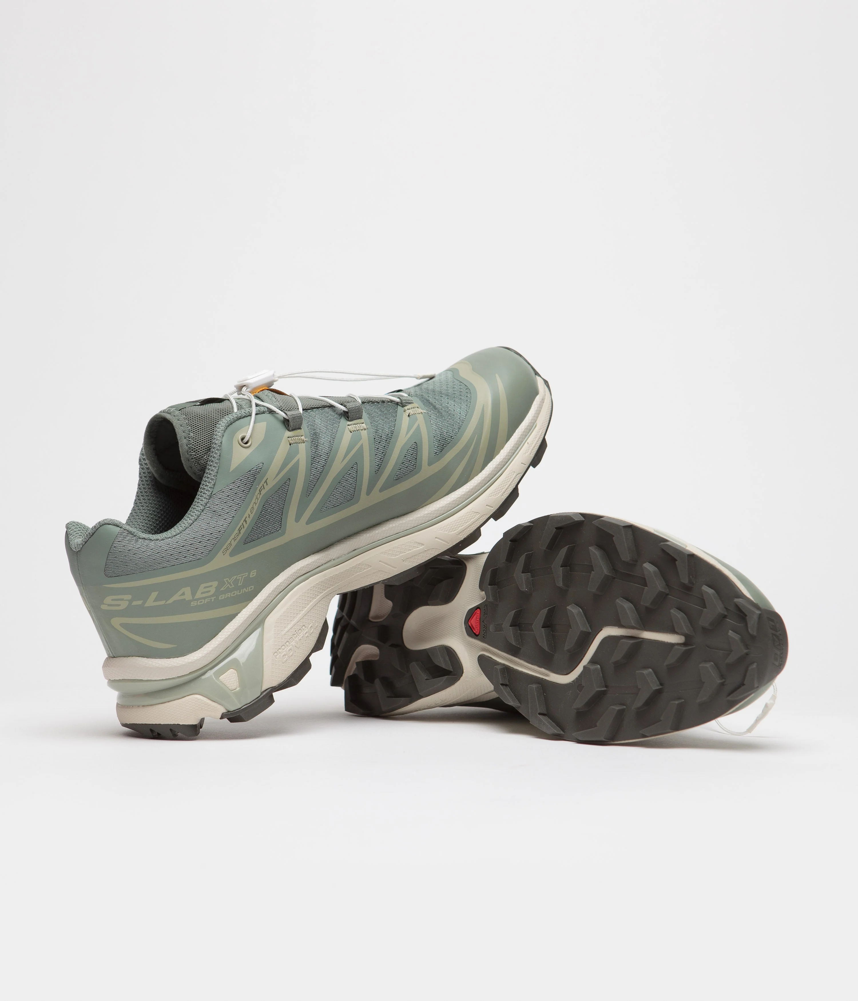 Salomon XT-6 Shoes - Laurel Wreath / Lily Pad / Desert Sage - Image 5