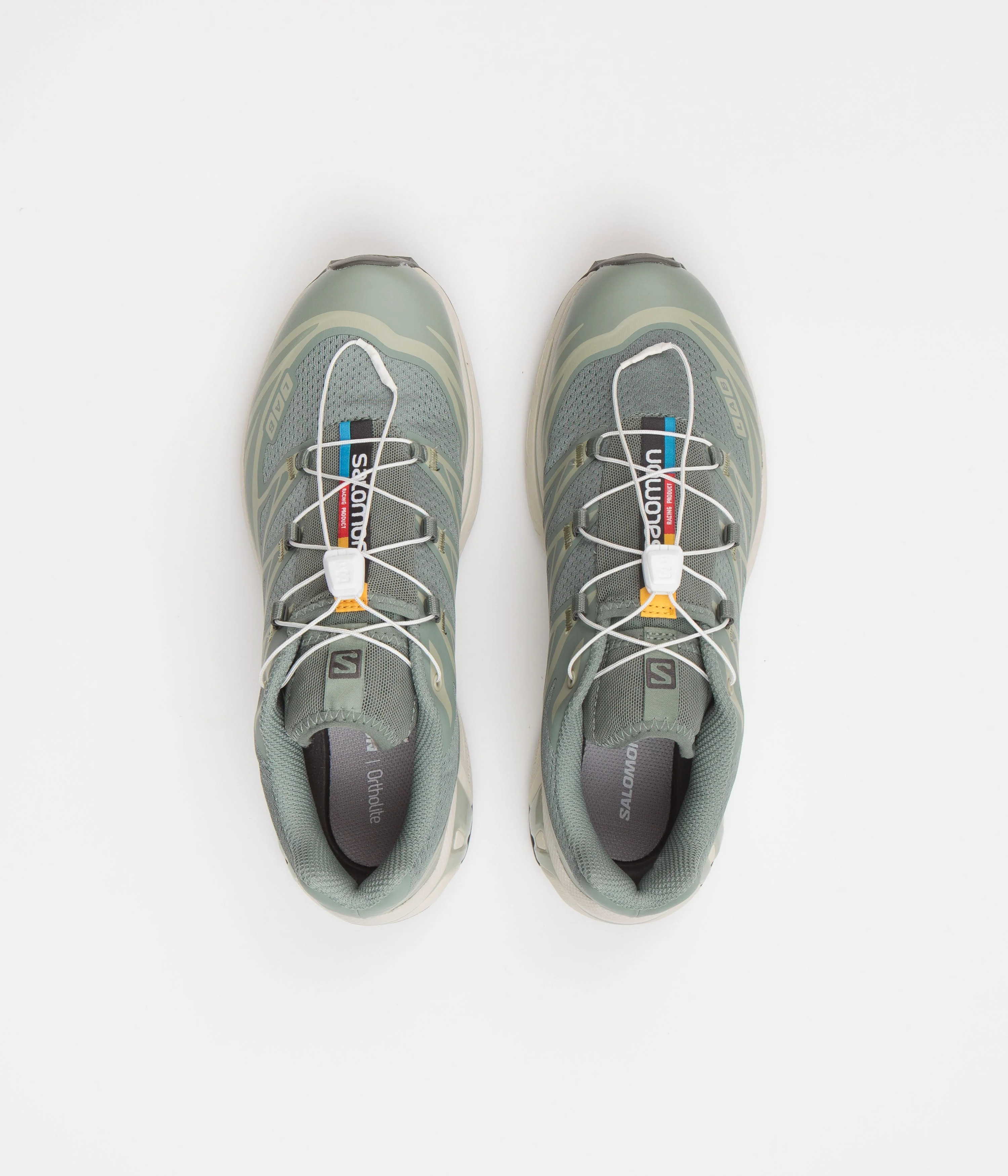 Salomon XT-6 Shoes - Laurel Wreath / Lily Pad / Desert Sage - Image 7