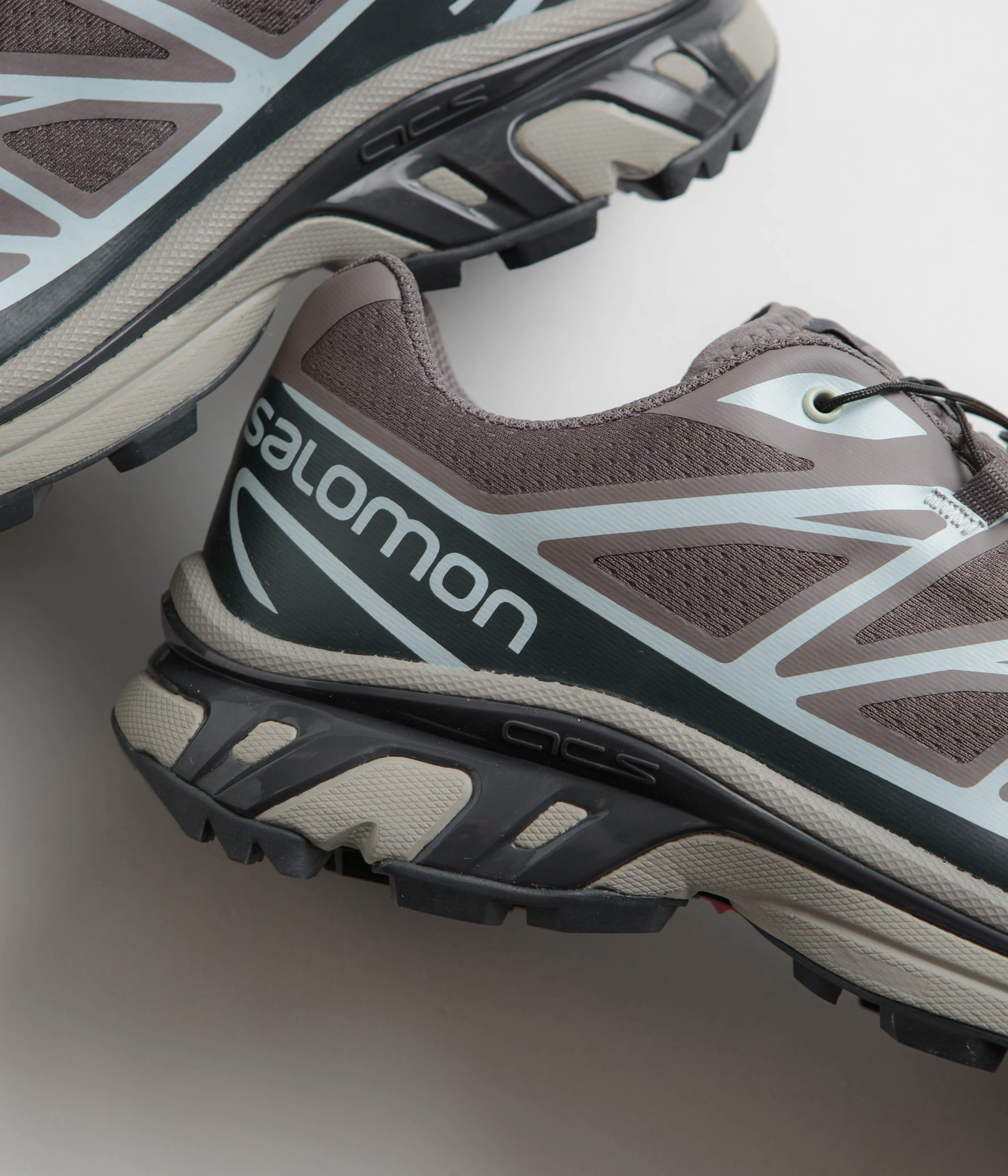 Salomon XT-6 Shoes - Plum Kitten / India Ink / Ballad Blue - Image 3