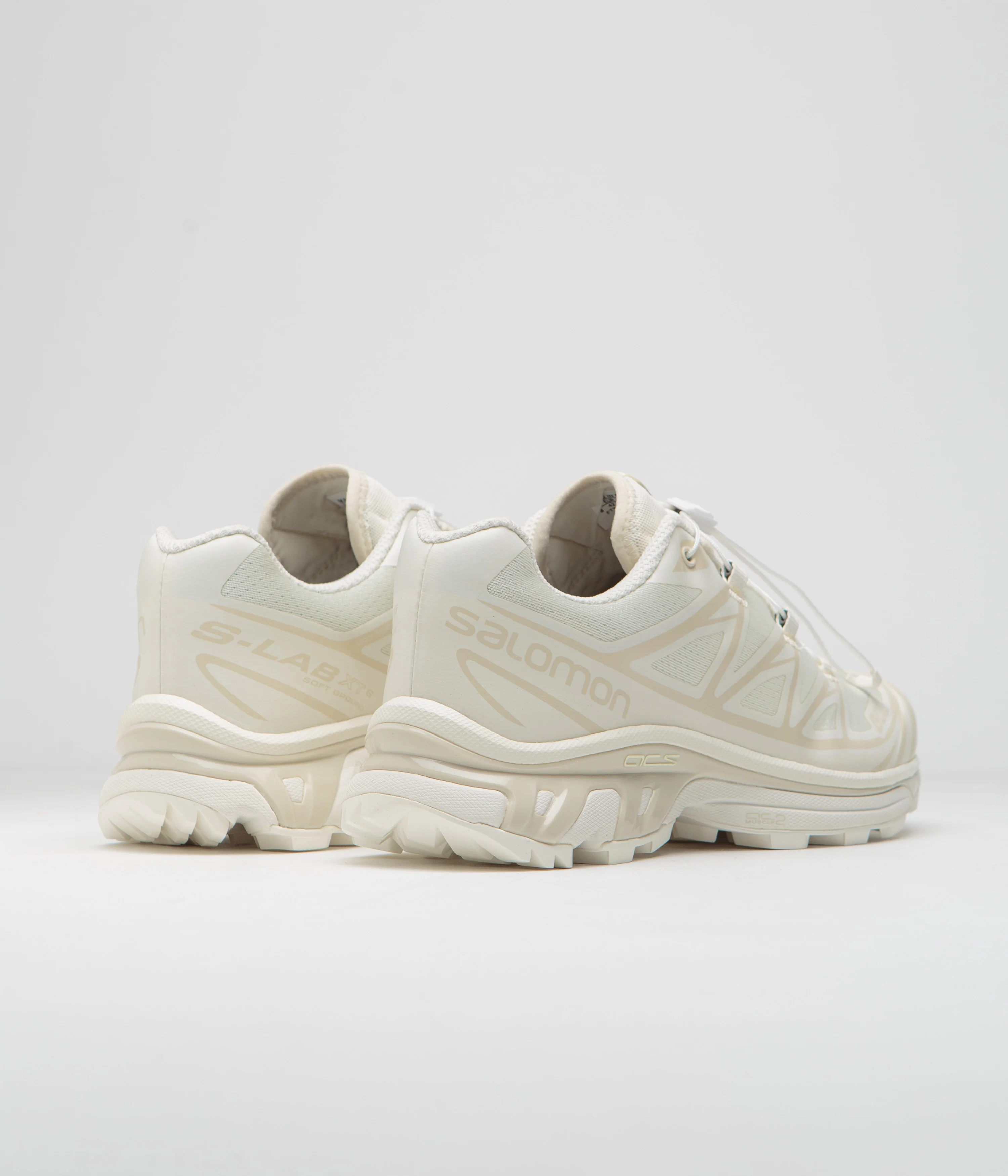 Salomon XT-6 Shoes - Vanilla Ice / Vanilla Ice / Almond Milk - Image 5