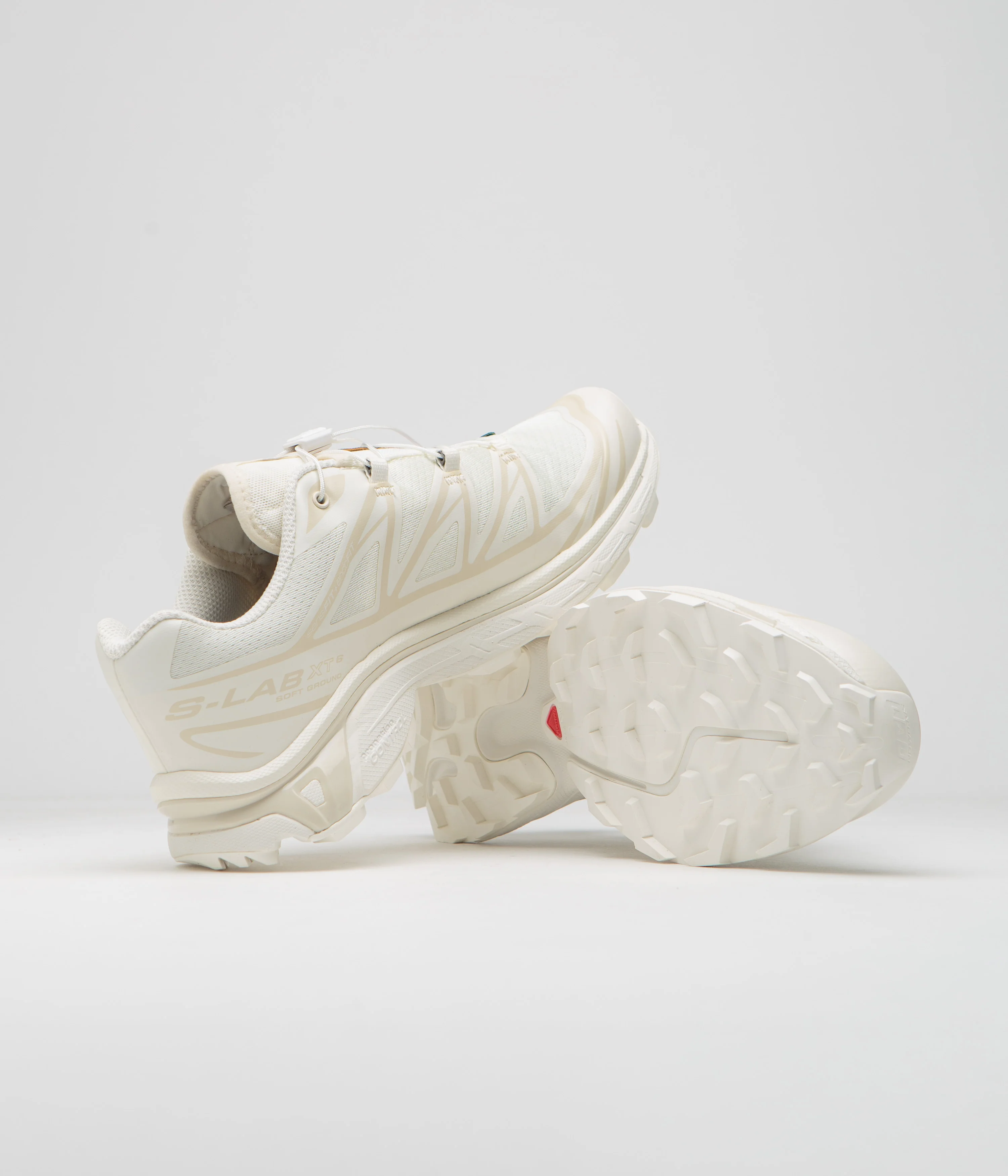 Salomon XT-6 Shoes - Vanilla Ice / Vanilla Ice / Almond Milk - Image 6