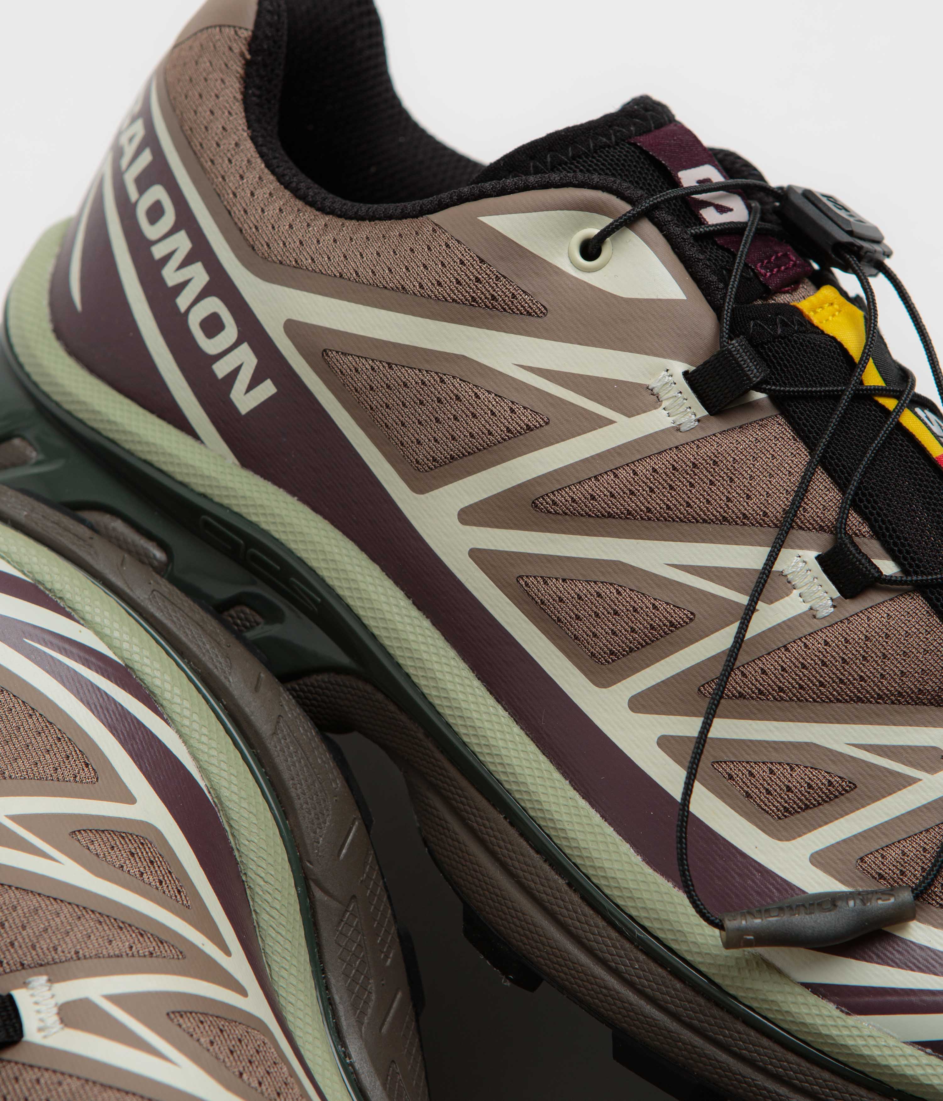 Salomon XT-6 Shoes - Walnut / Huckleberry / Urban Chic - Image 3