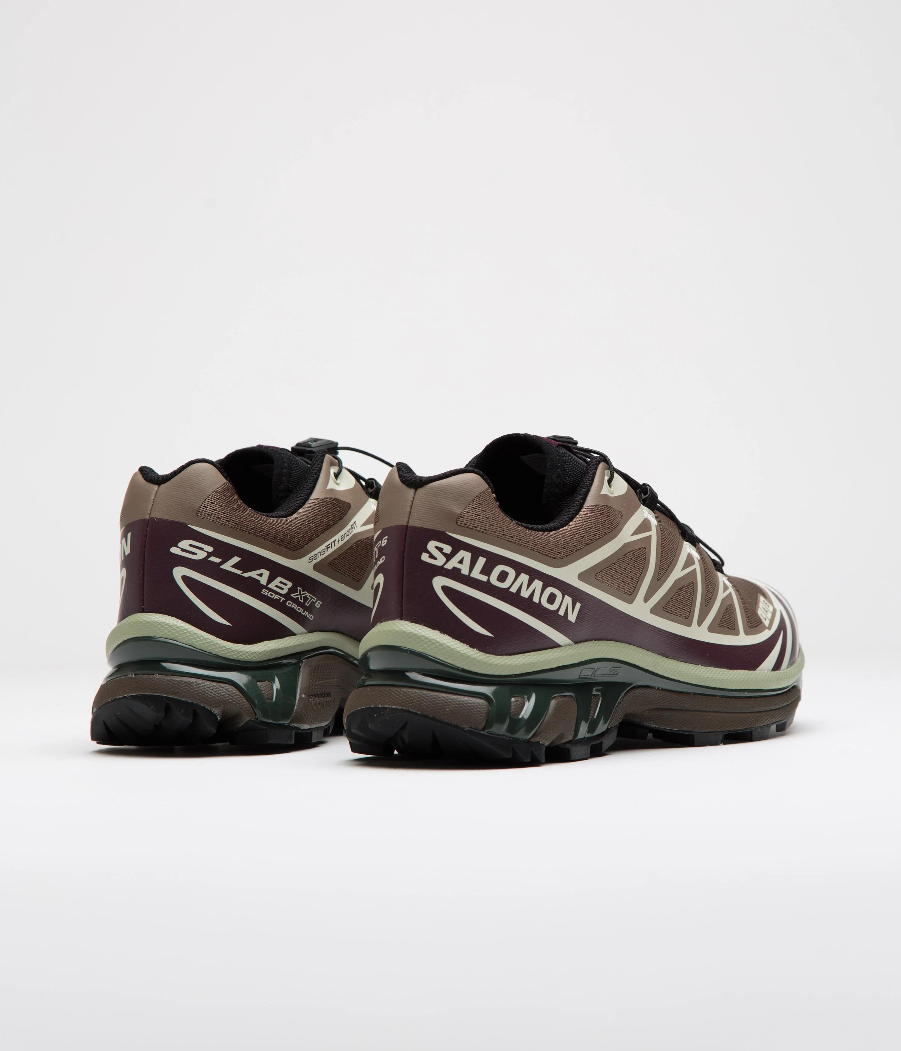 Salomon XT-6 Shoes - Walnut / Huckleberry / Urban Chic - Image 4
