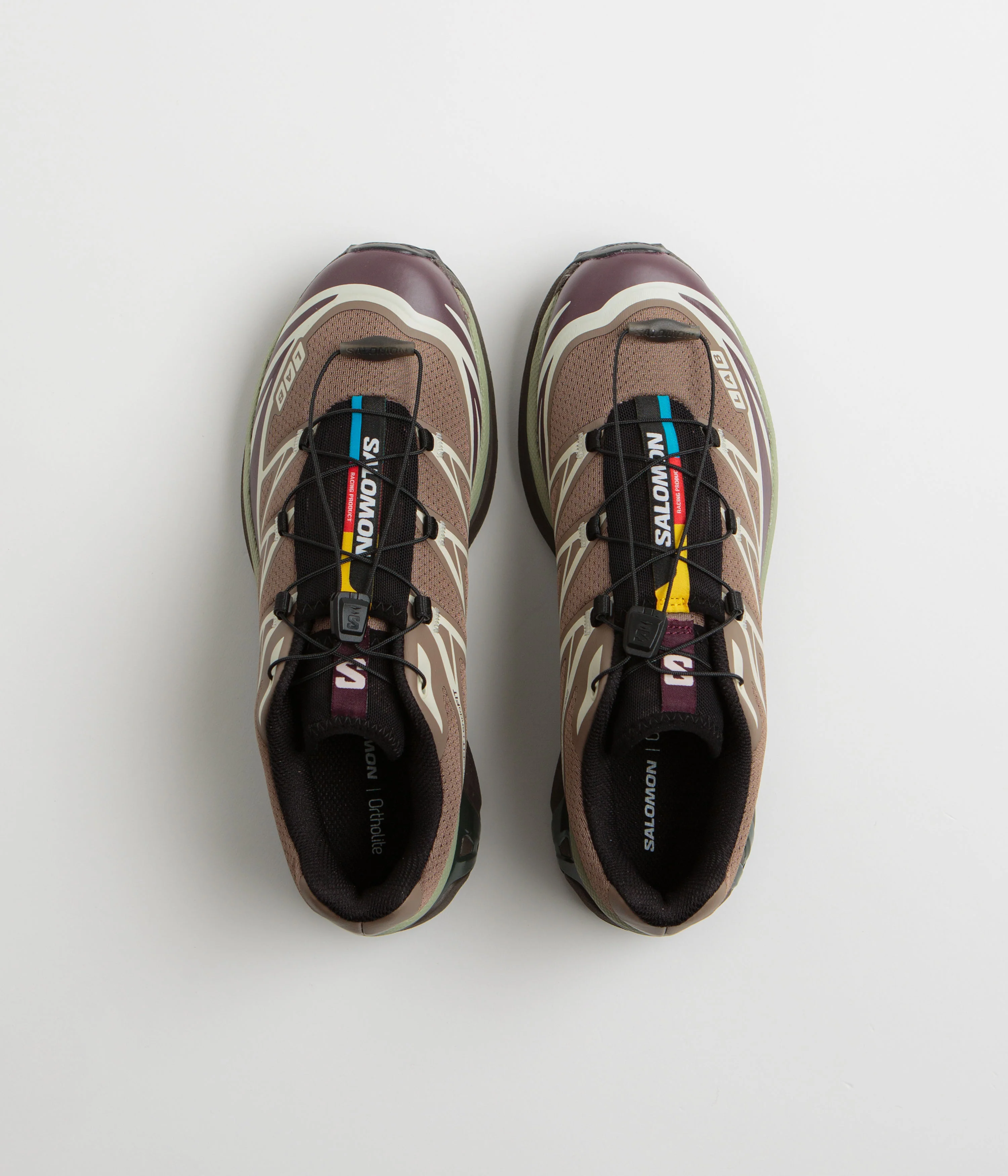 Salomon XT-6 Shoes - Walnut / Huckleberry / Urban Chic - Image 7