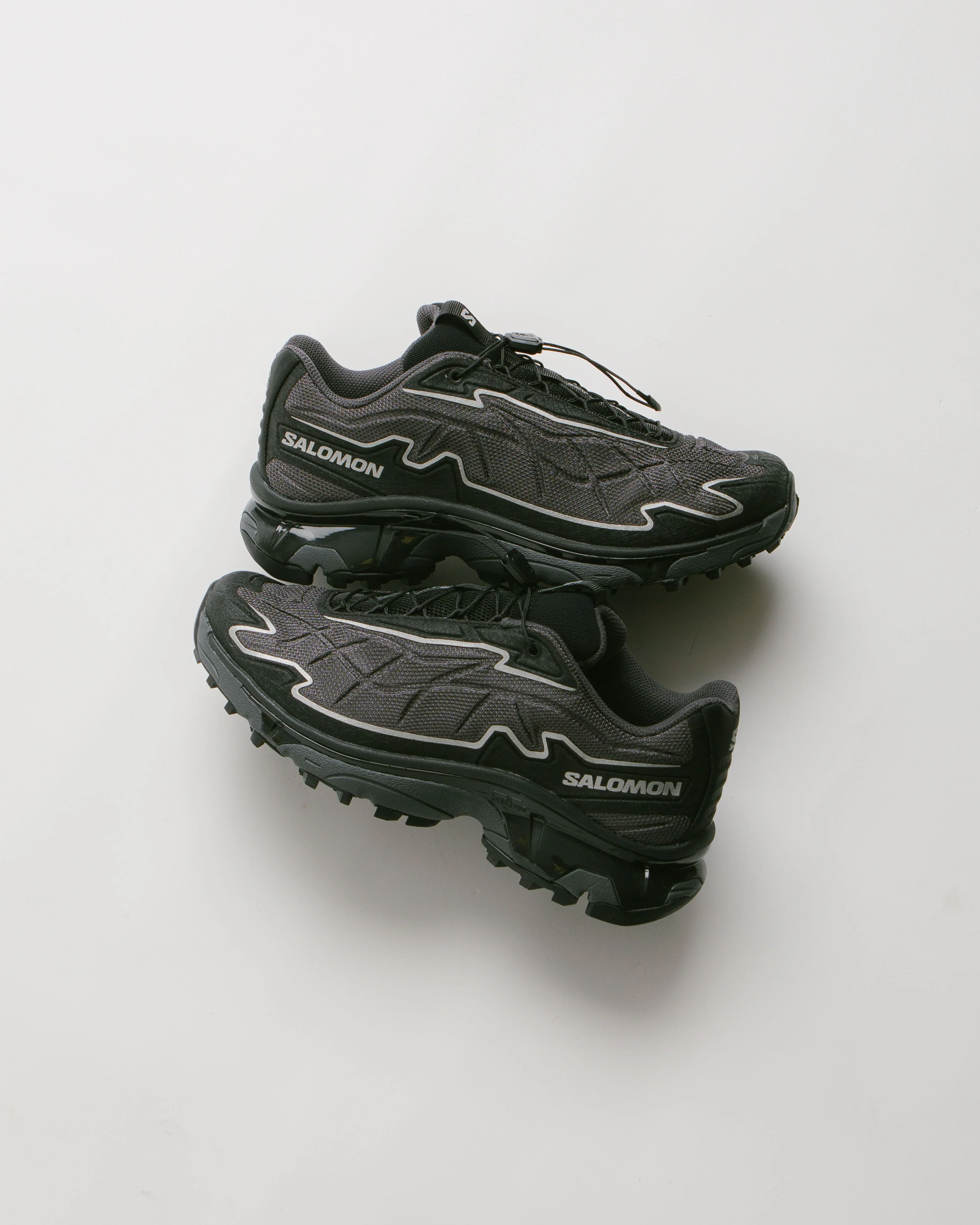 Salomon XT-Slate Shoes - Black / Asphalt / Silver - Image 2